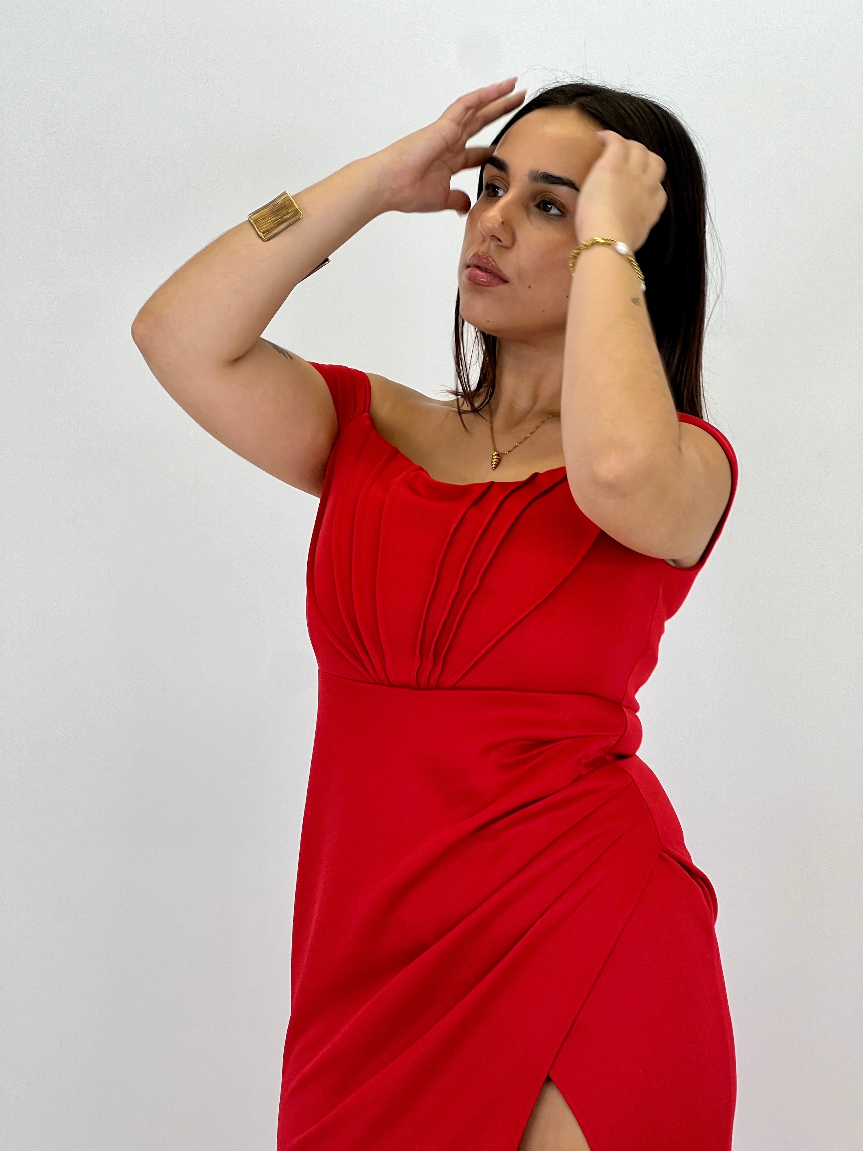 Vestido palabra de honor Selene - Zebra&Maduixa®