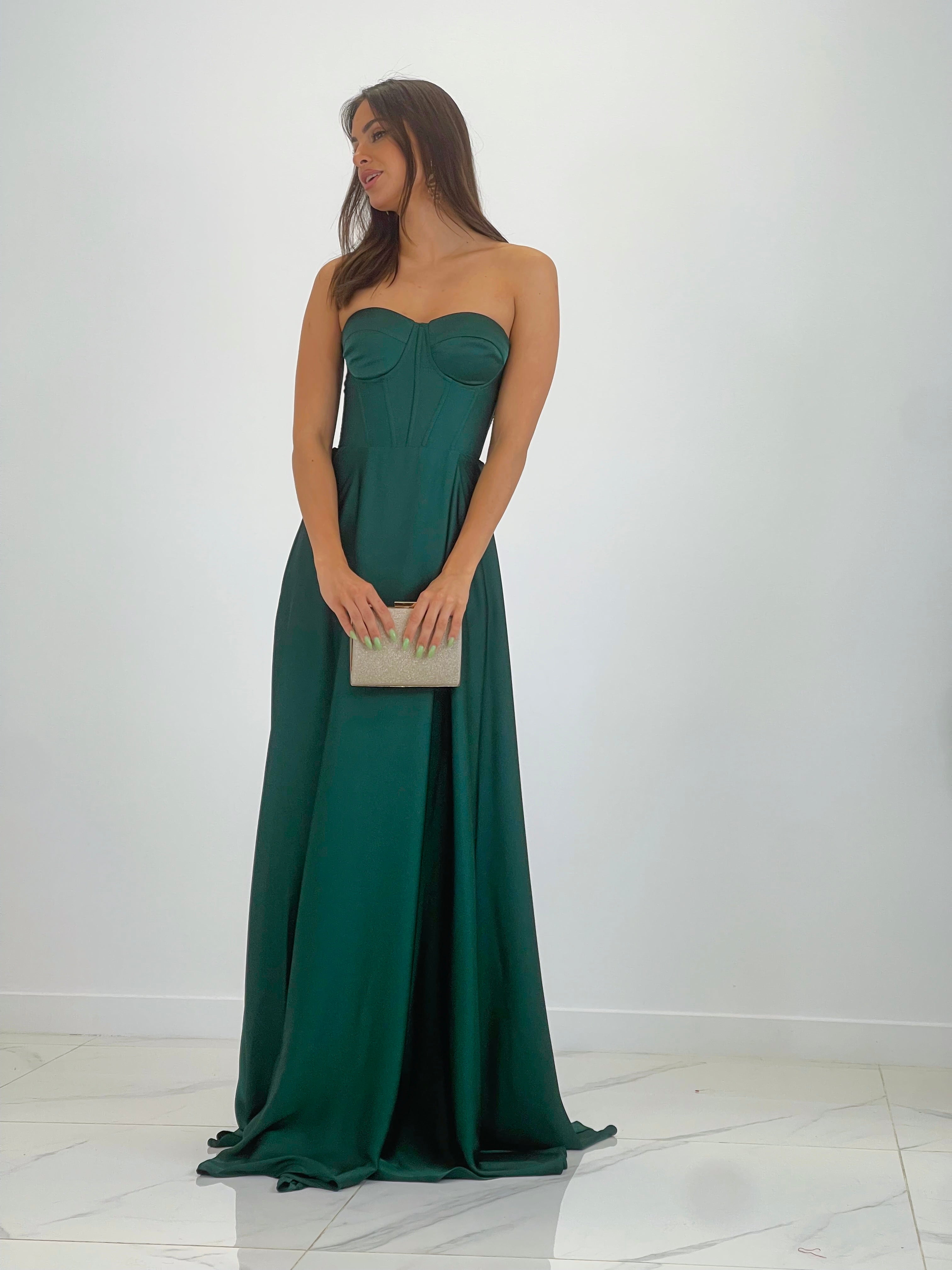Vestido corsé raso Sarah - Zebra&Maduixa®