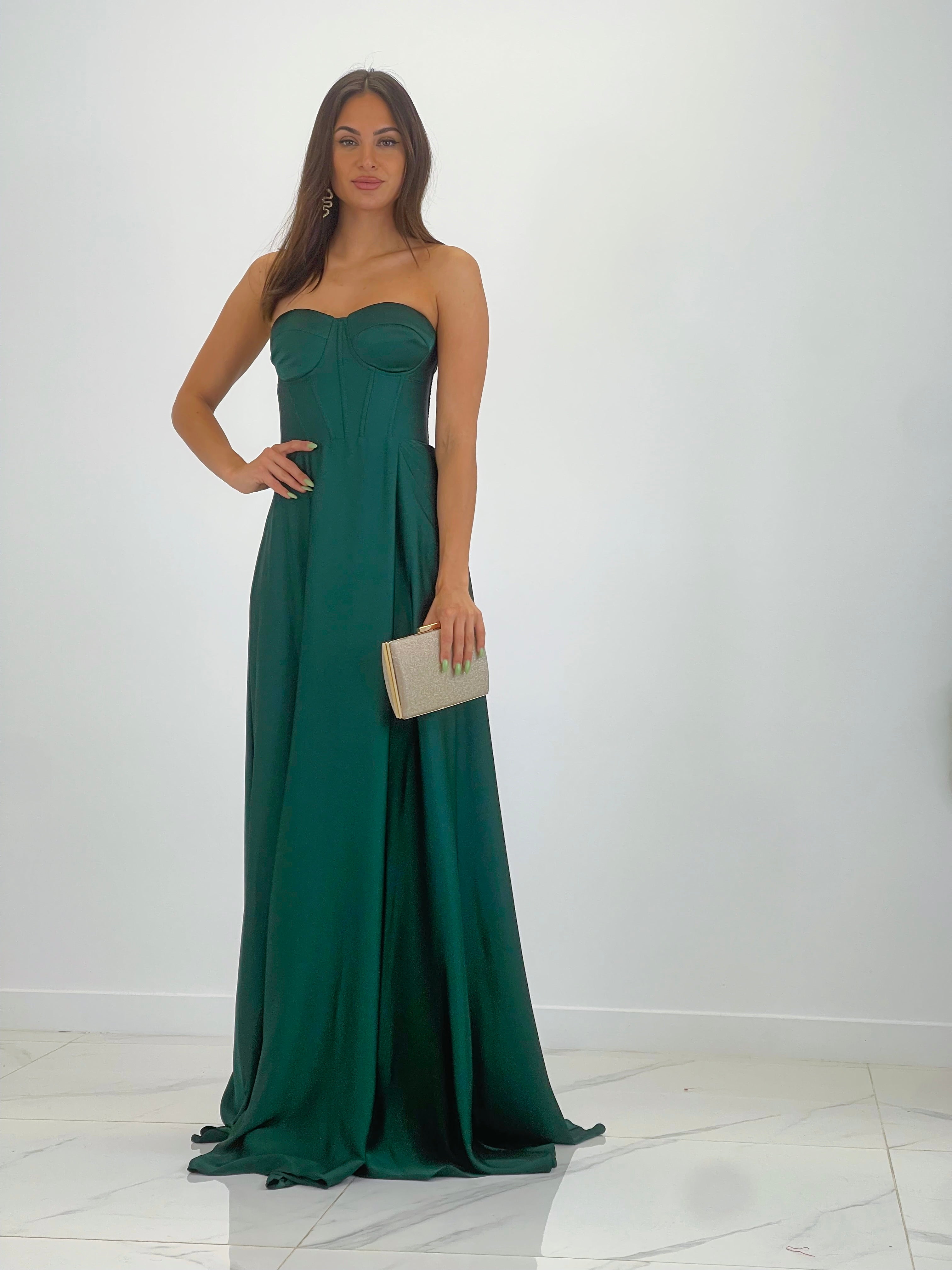Vestido corsé raso Sarah - Zebra&Maduixa®