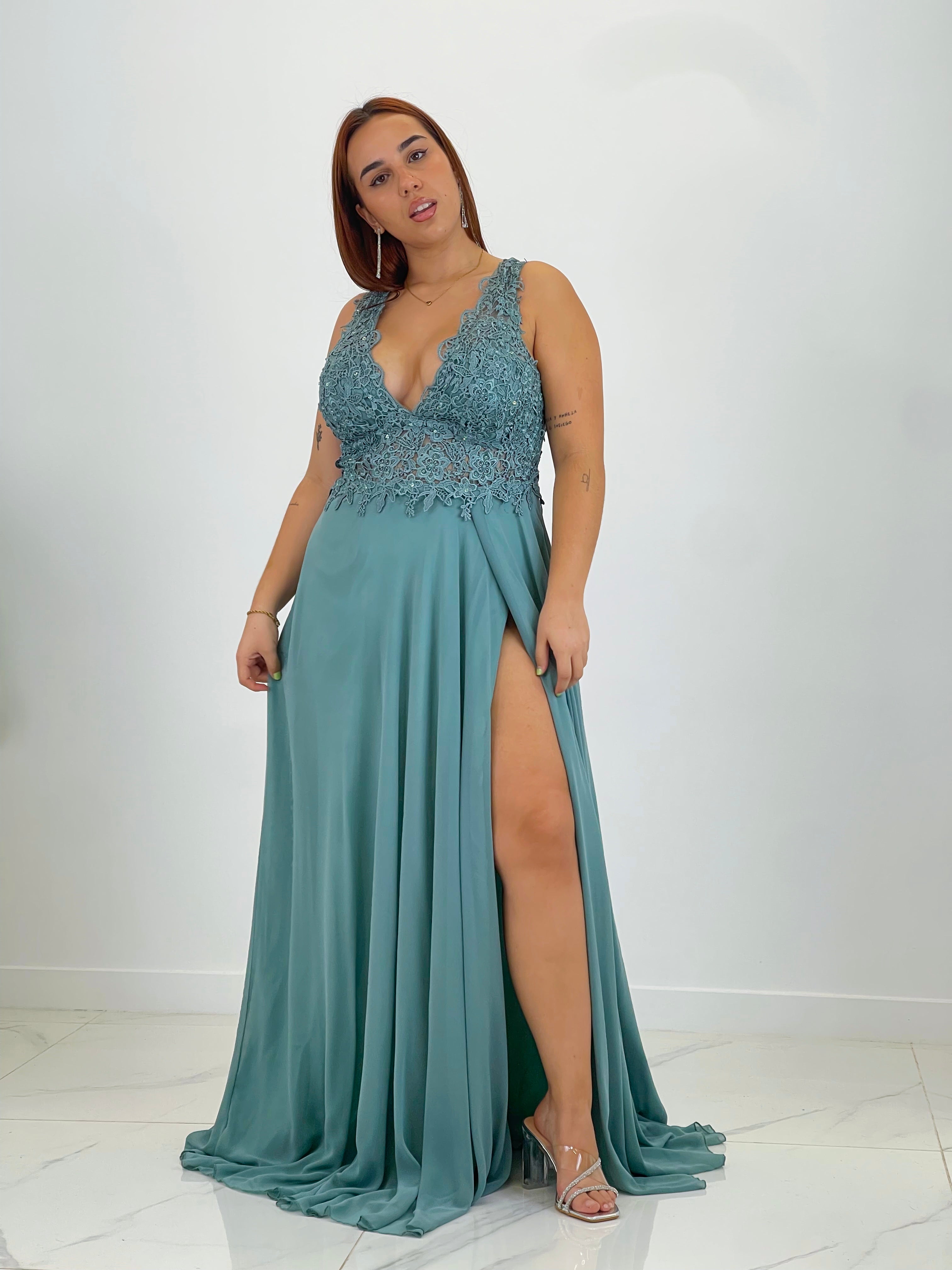 Vestido Adara Plus Size - Zebra&Maduixa®