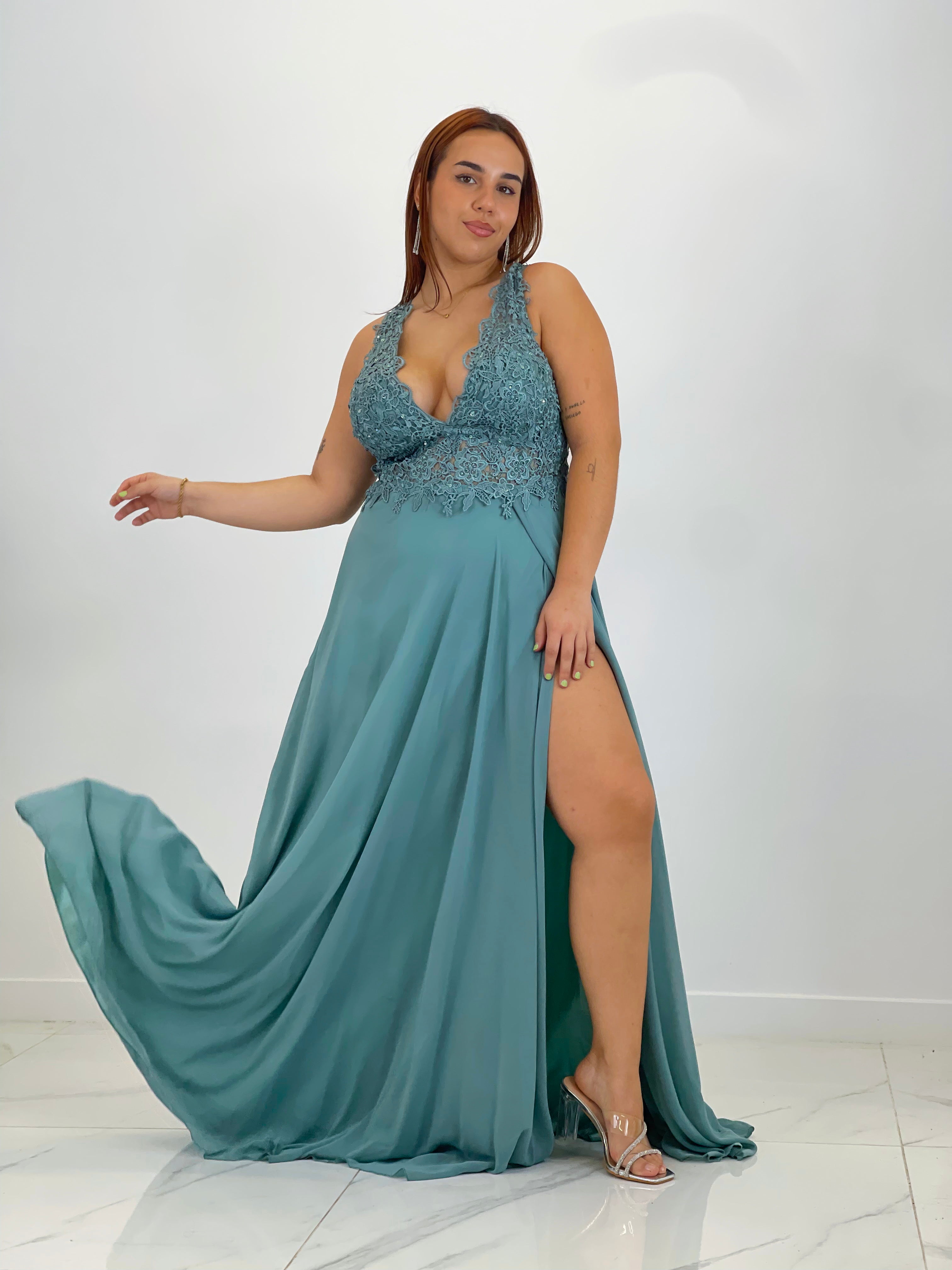 Vestido Adara Plus Size - Zebra&Maduixa®