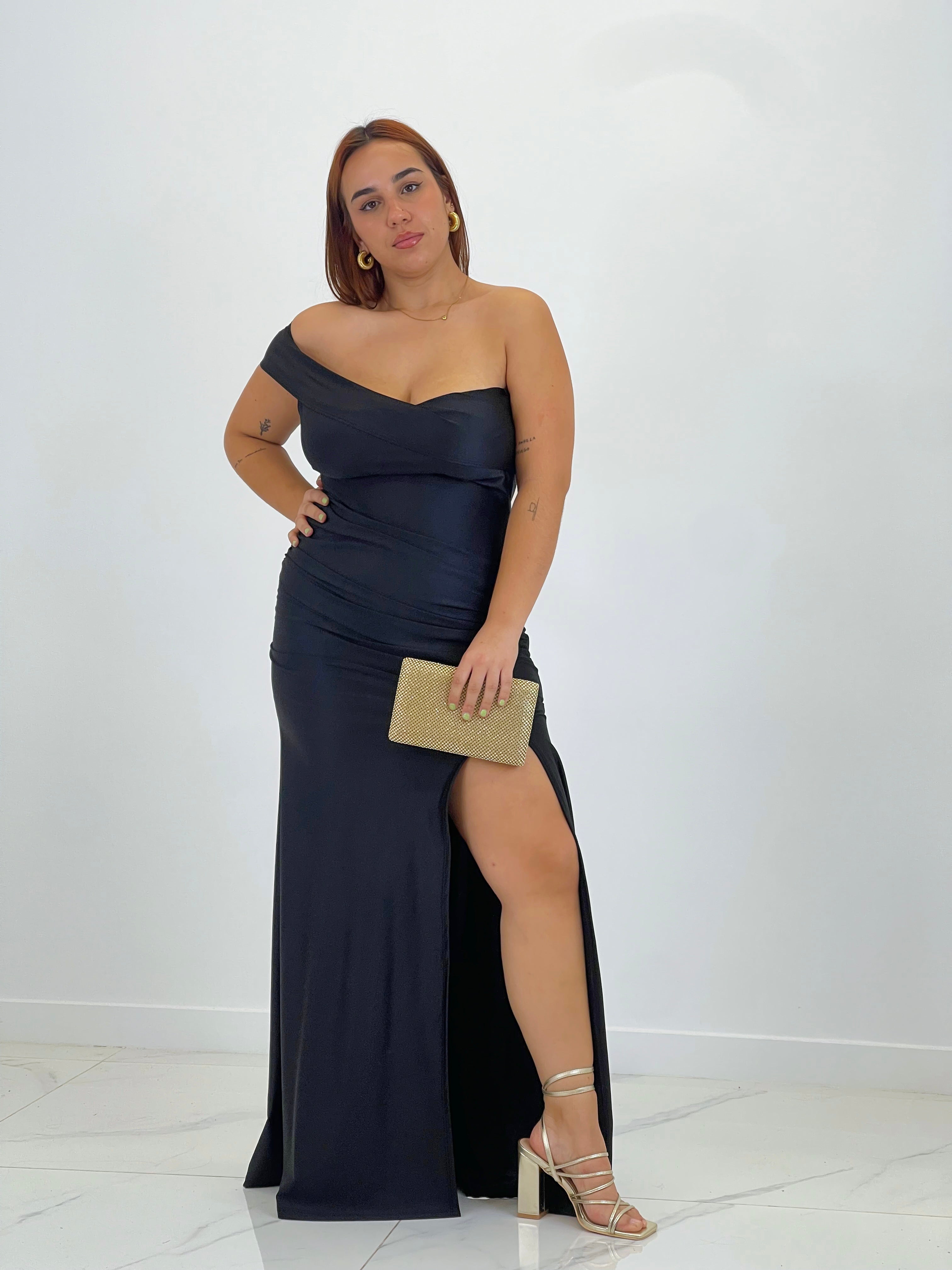 Vestido satinado Grace Plus size - Zebra&Maduixa®