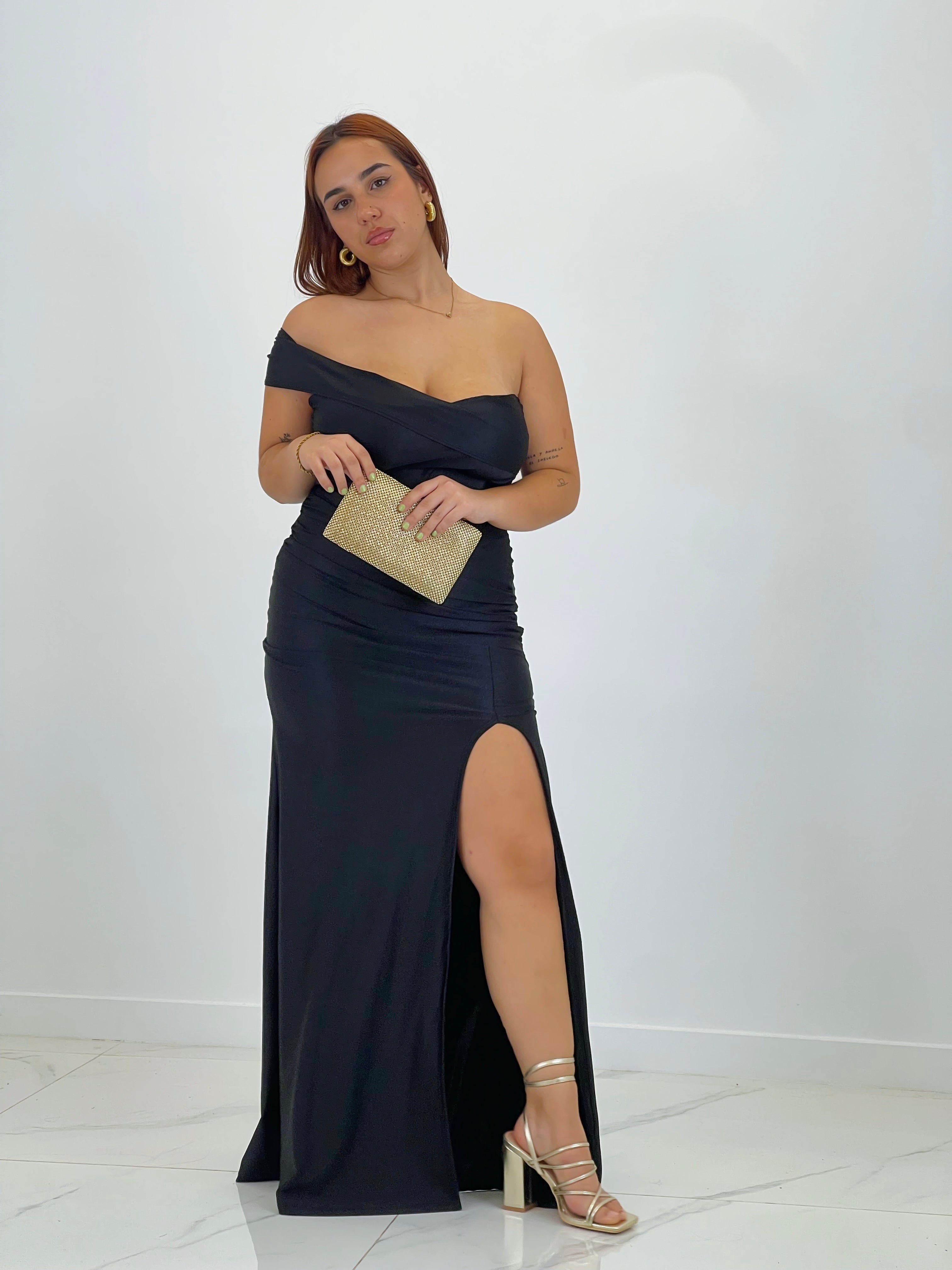 Vestido satinado Grace Plus size - Zebra&Maduixa®