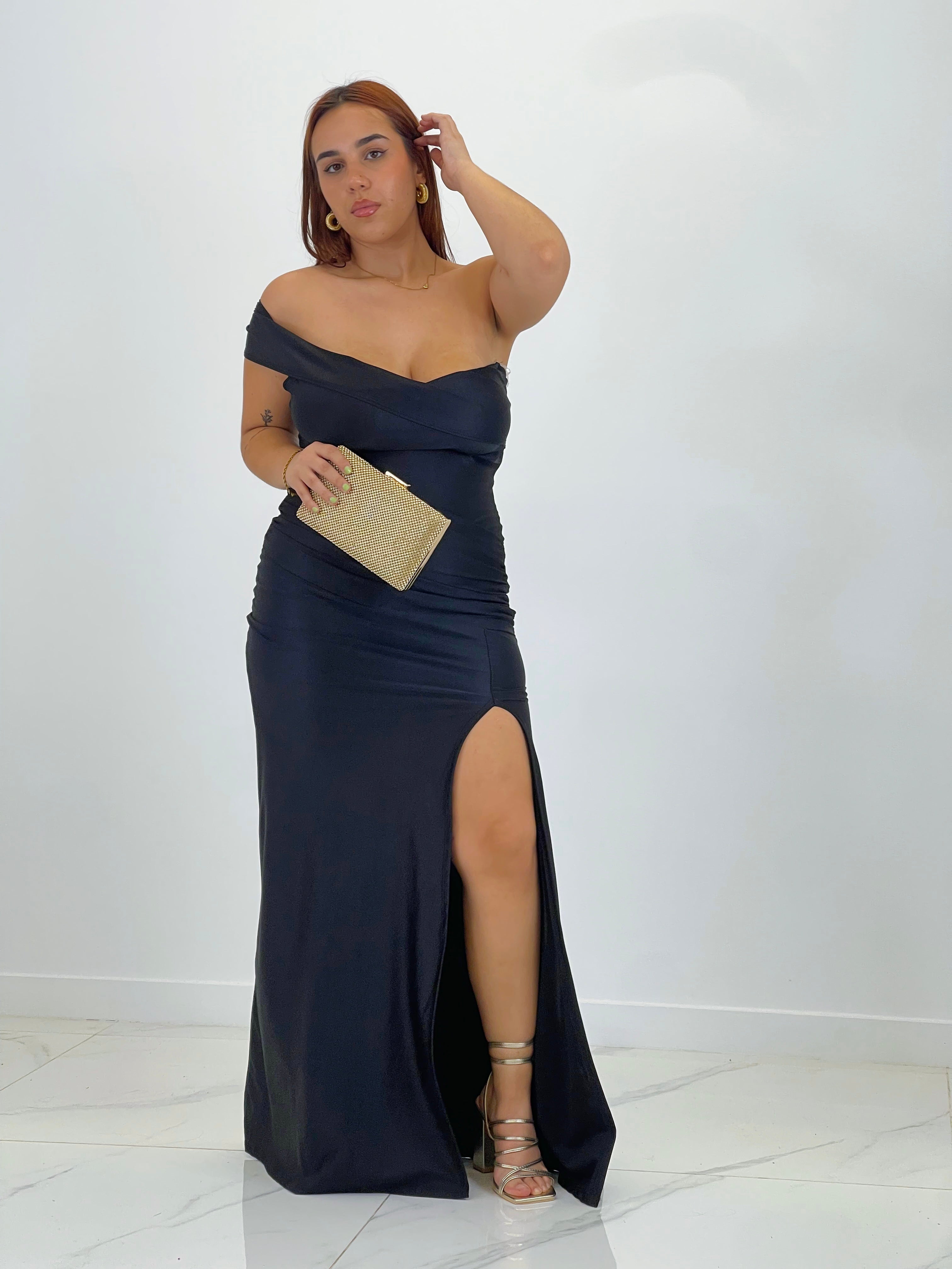 Vestido satinado Grace Plus size - Zebra&Maduixa®