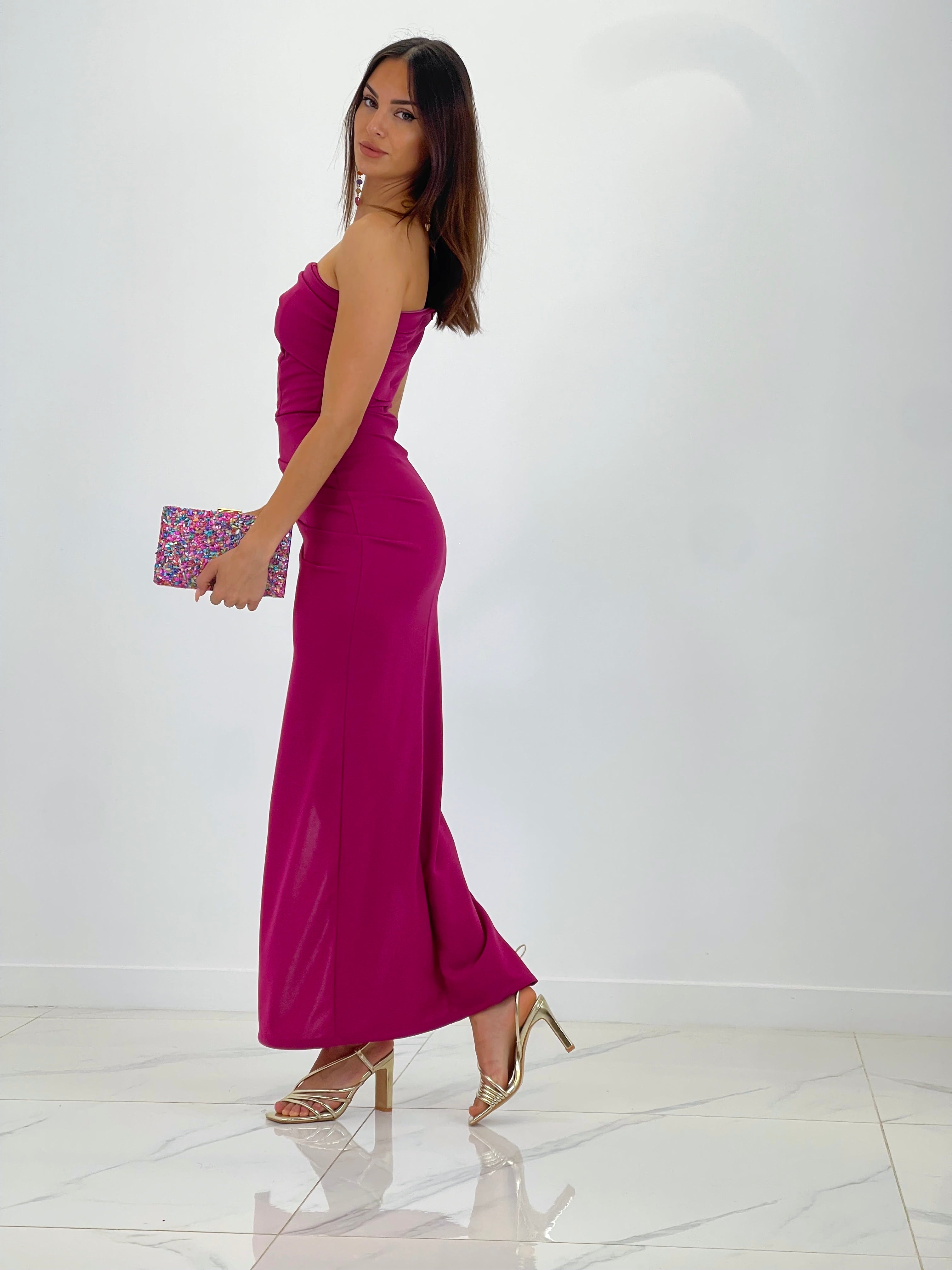 Vestido palabra de honor Stefania - Zebra&Maduixa®