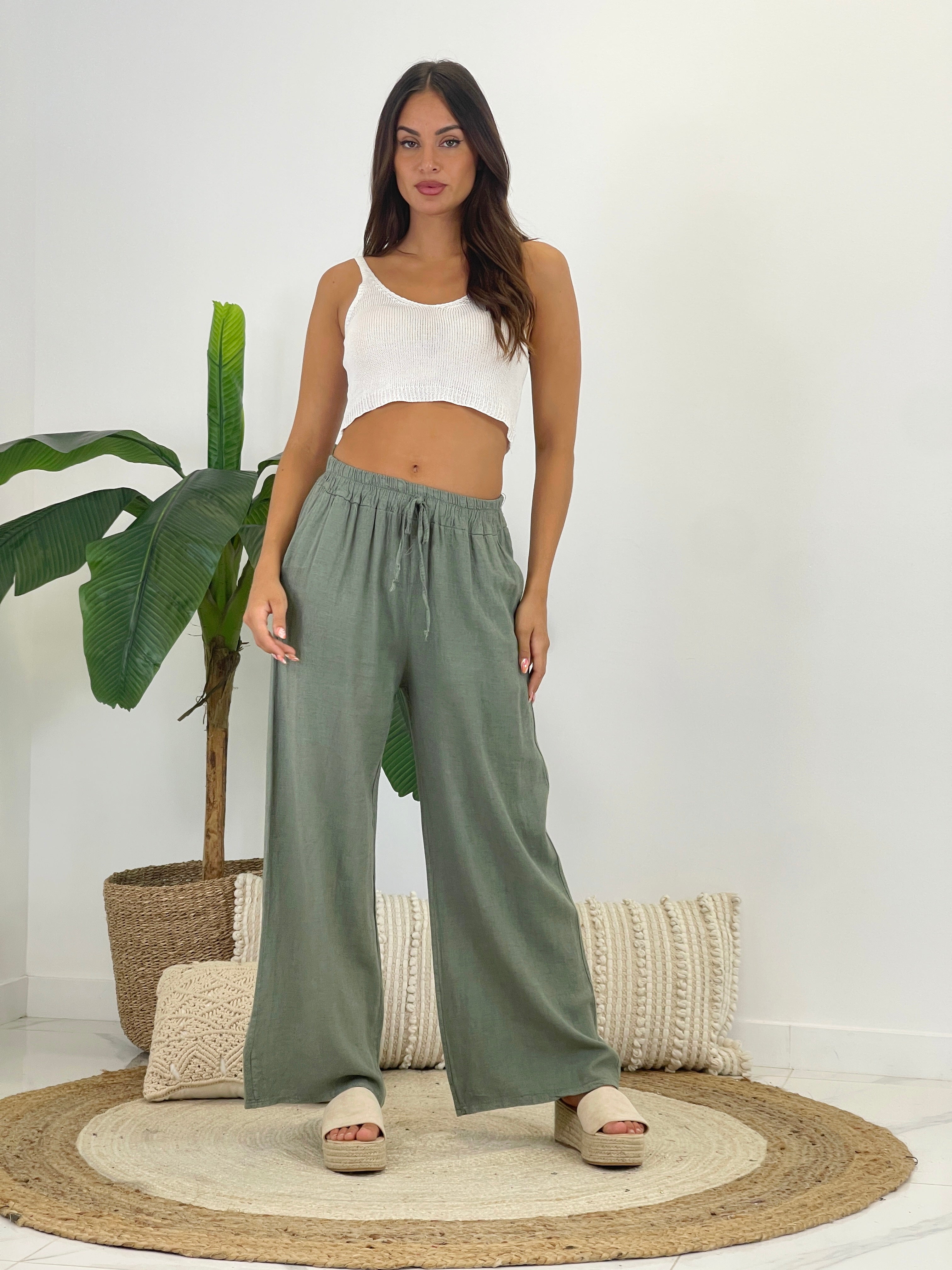 Crop top en maille Palma