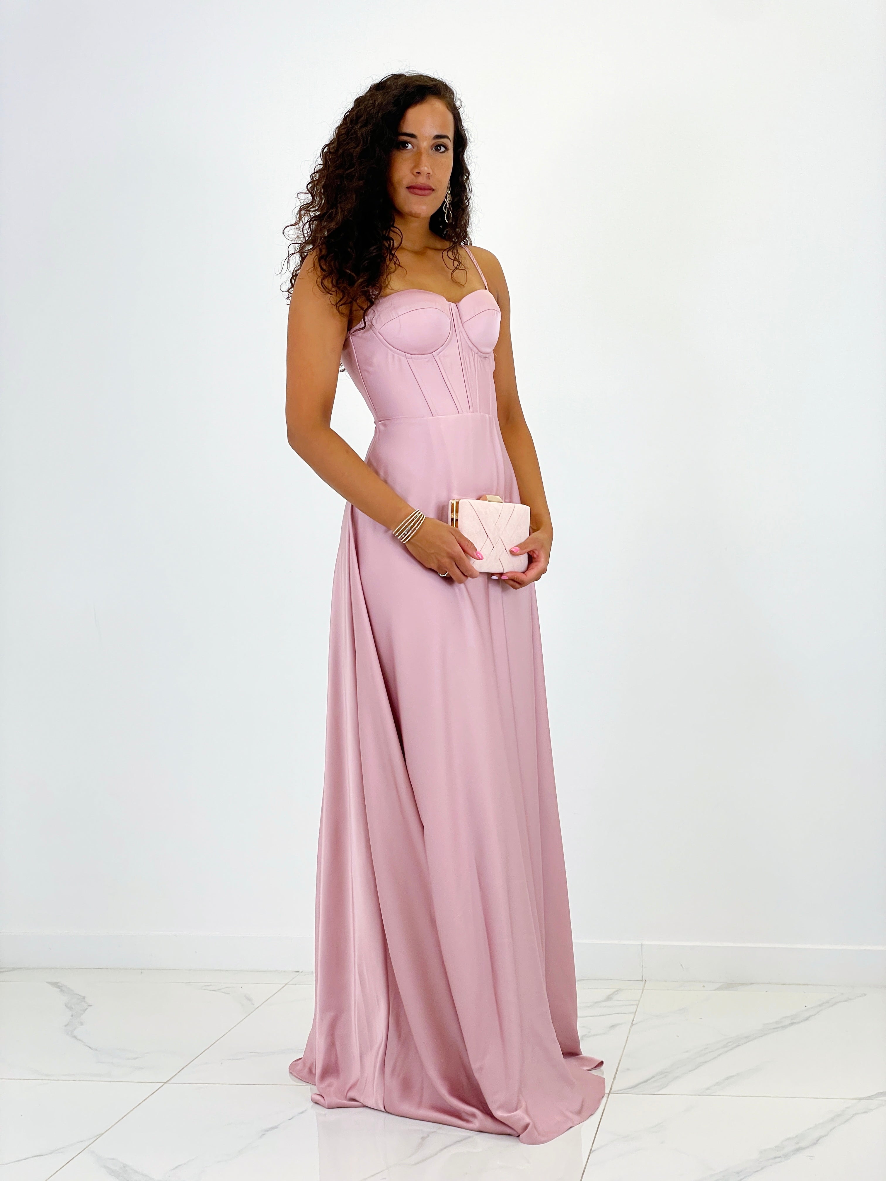 Vestido corsé raso Sarah - Zebra&Maduixa®