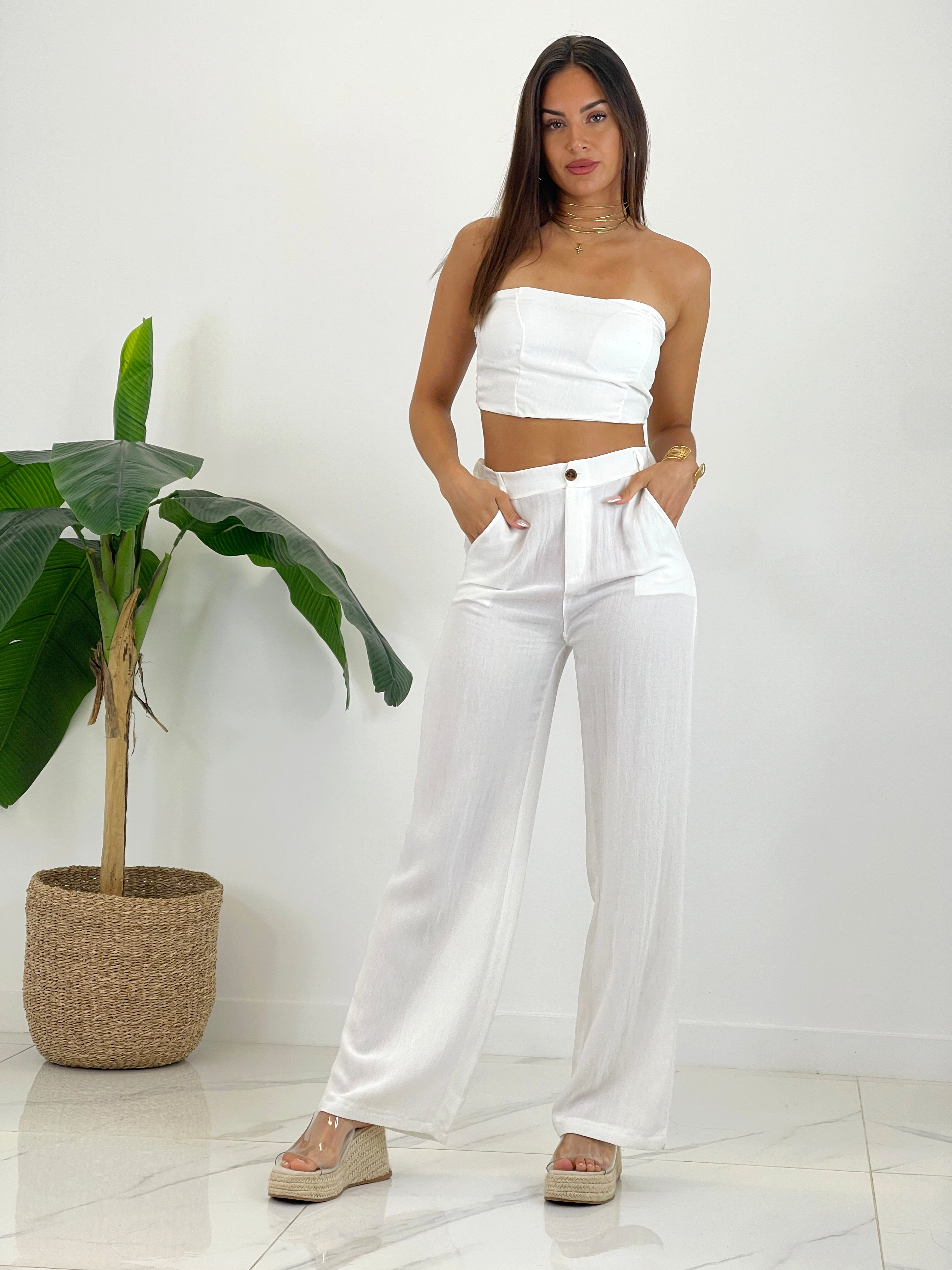 Top corsé lino - Zebra&Maduixa®