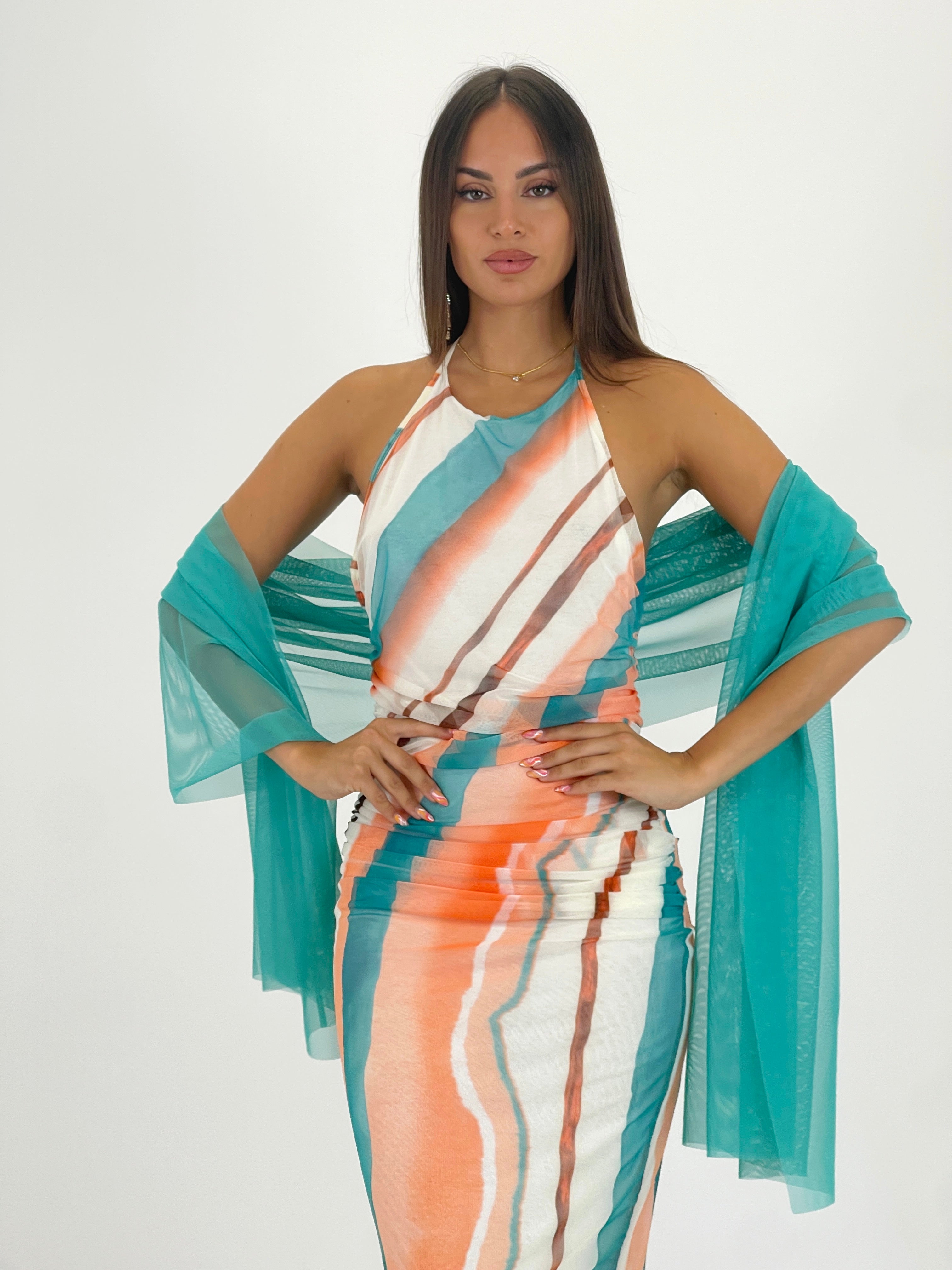 Vestido halter Verona - Zebra&Maduixa®