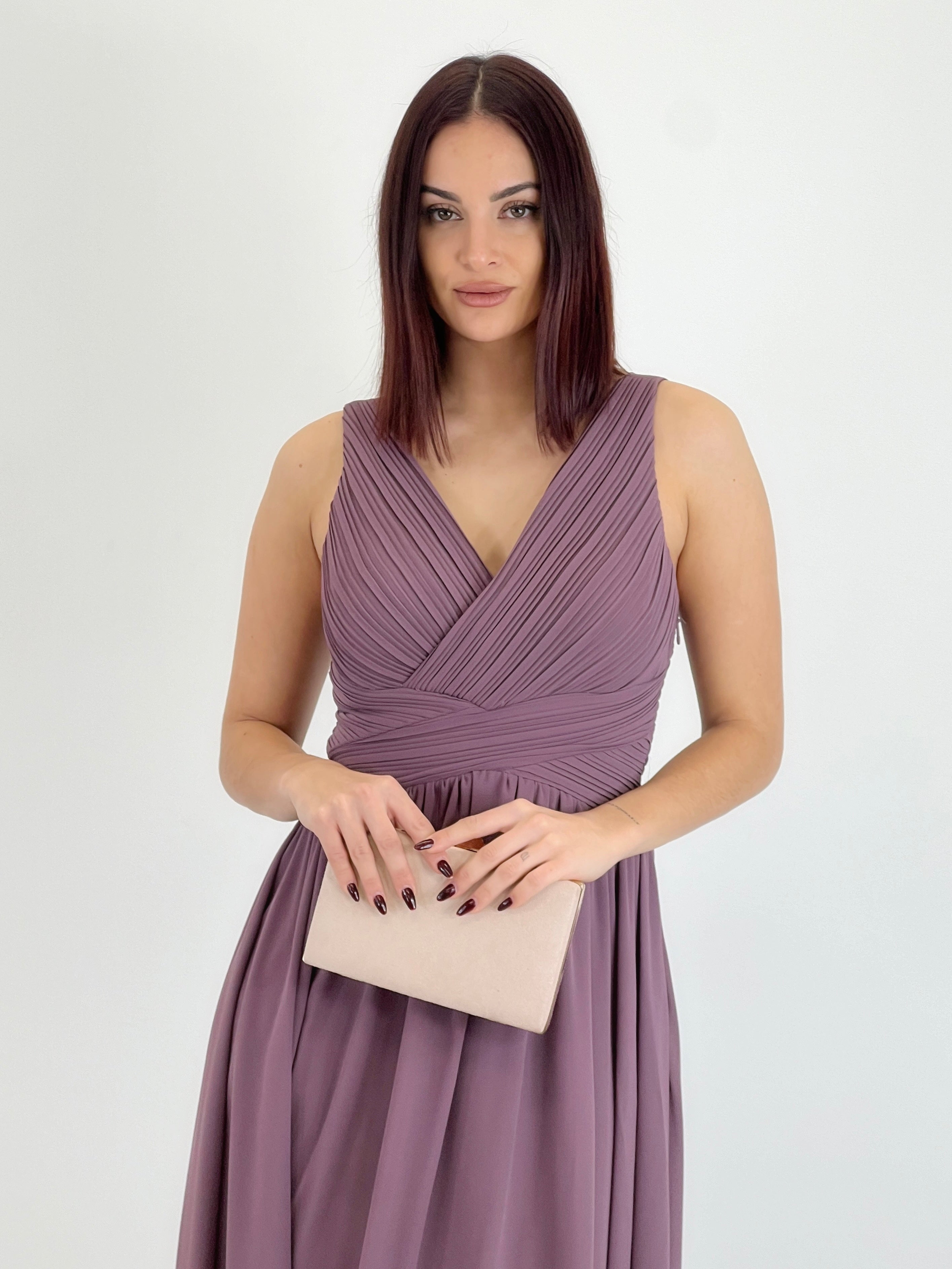 Vestido Elvia drapeado corto - Zebra&Maduixa®