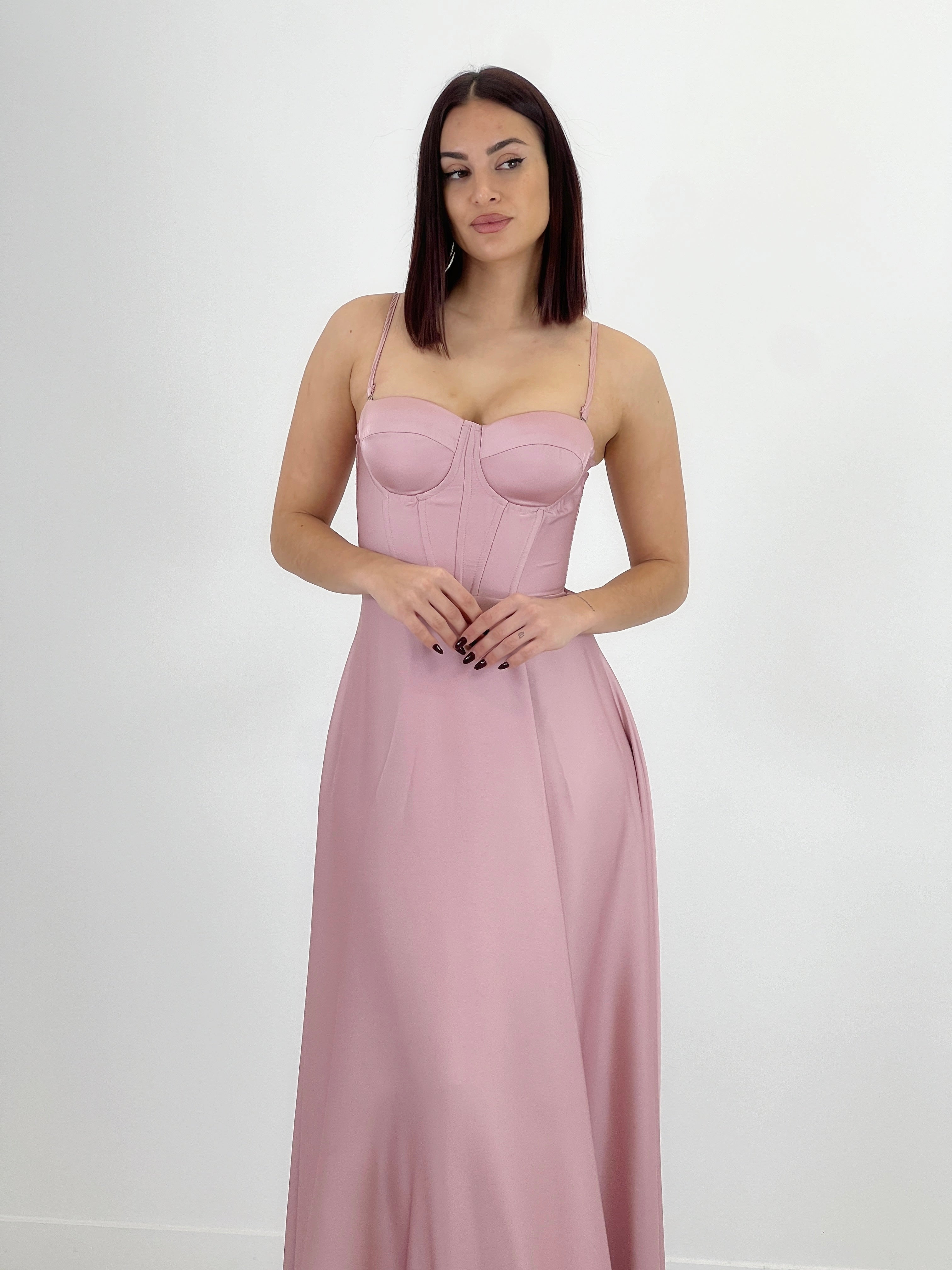Vestido corsé raso Sarah - Zebra&Maduixa®