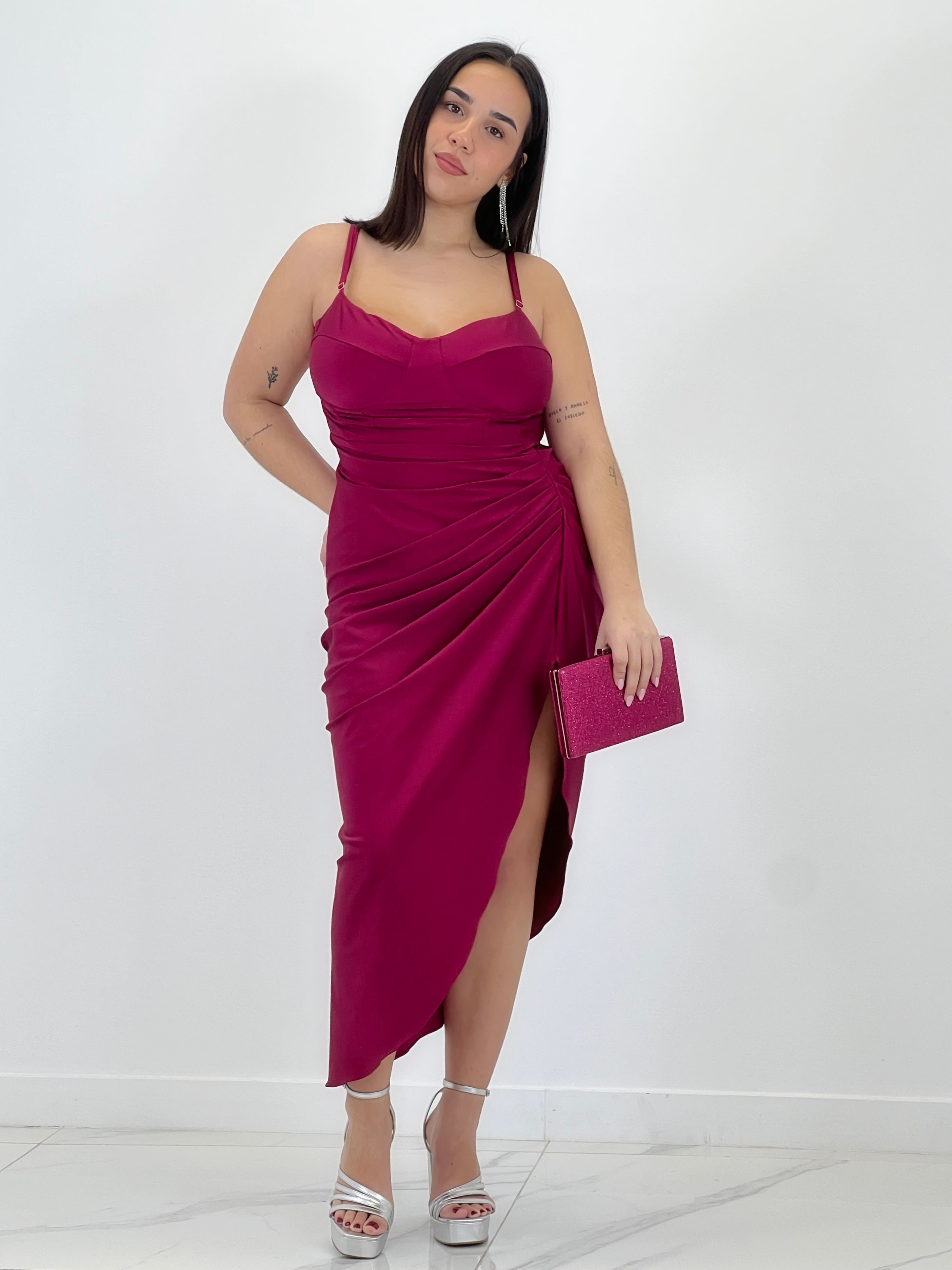 Laura plus size corset dress
