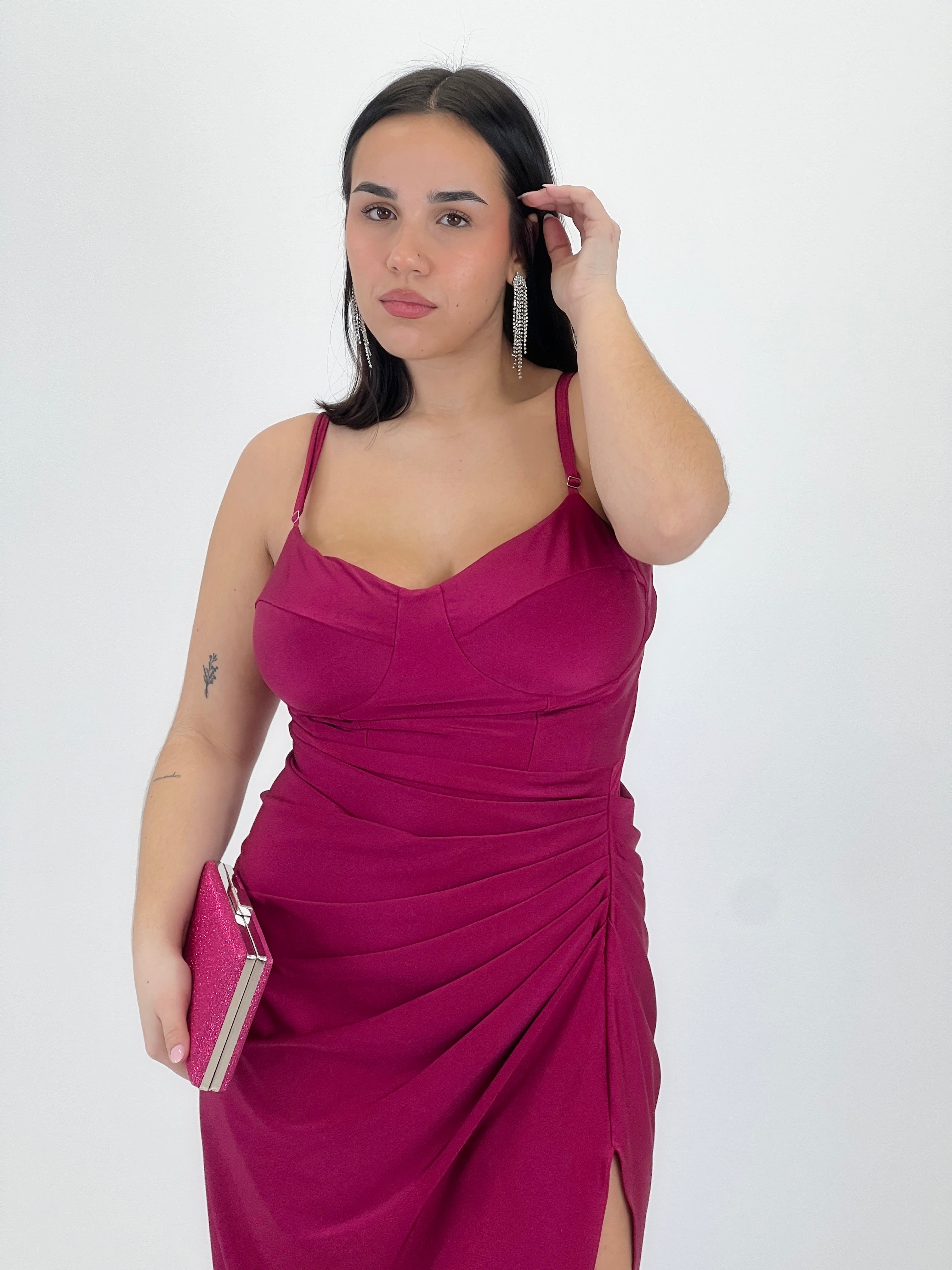 Laura plus size corset dress