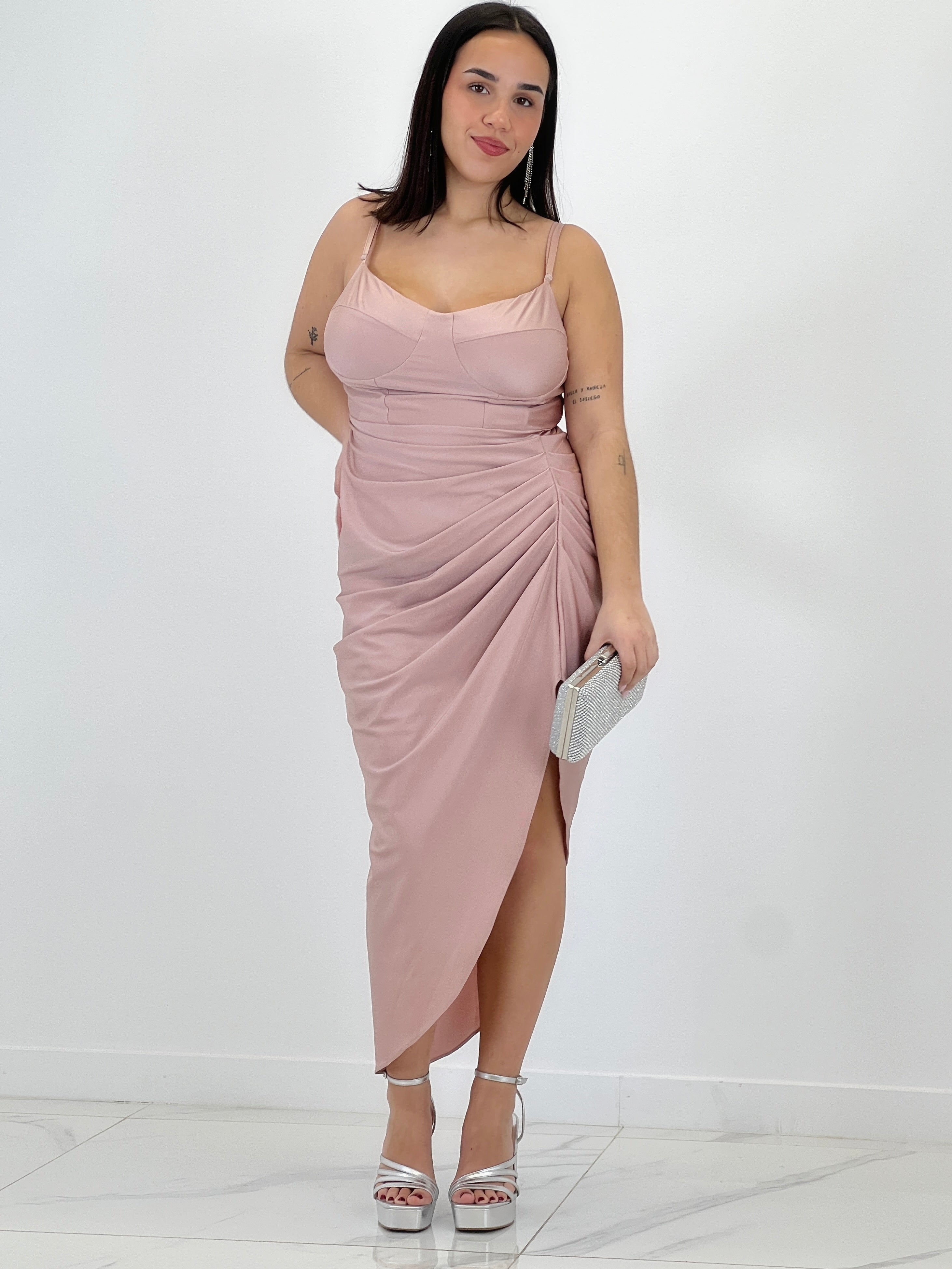 Laura plus size corset dress