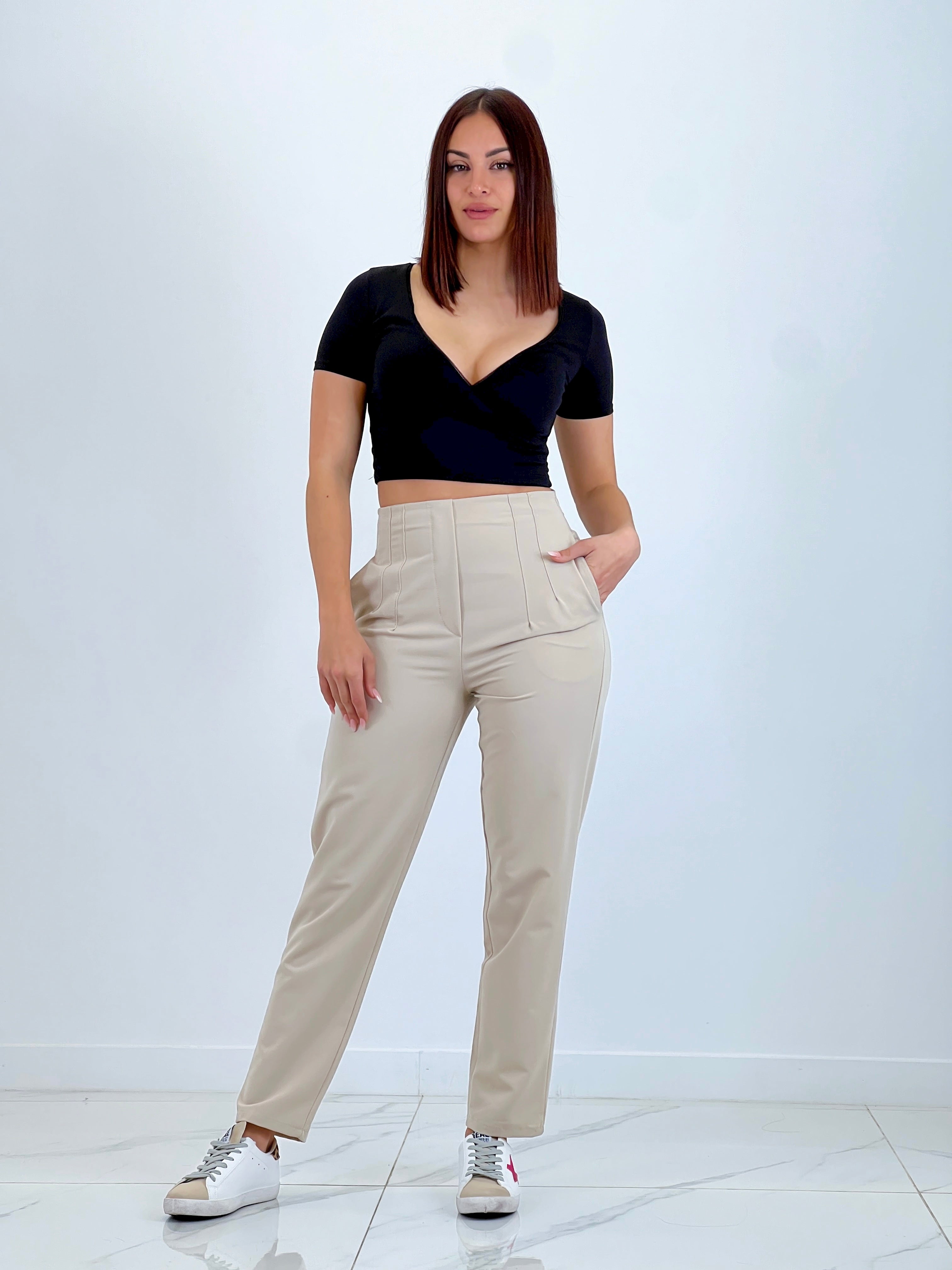 Pantalón pinzas recto - Zebra&Maduixa®