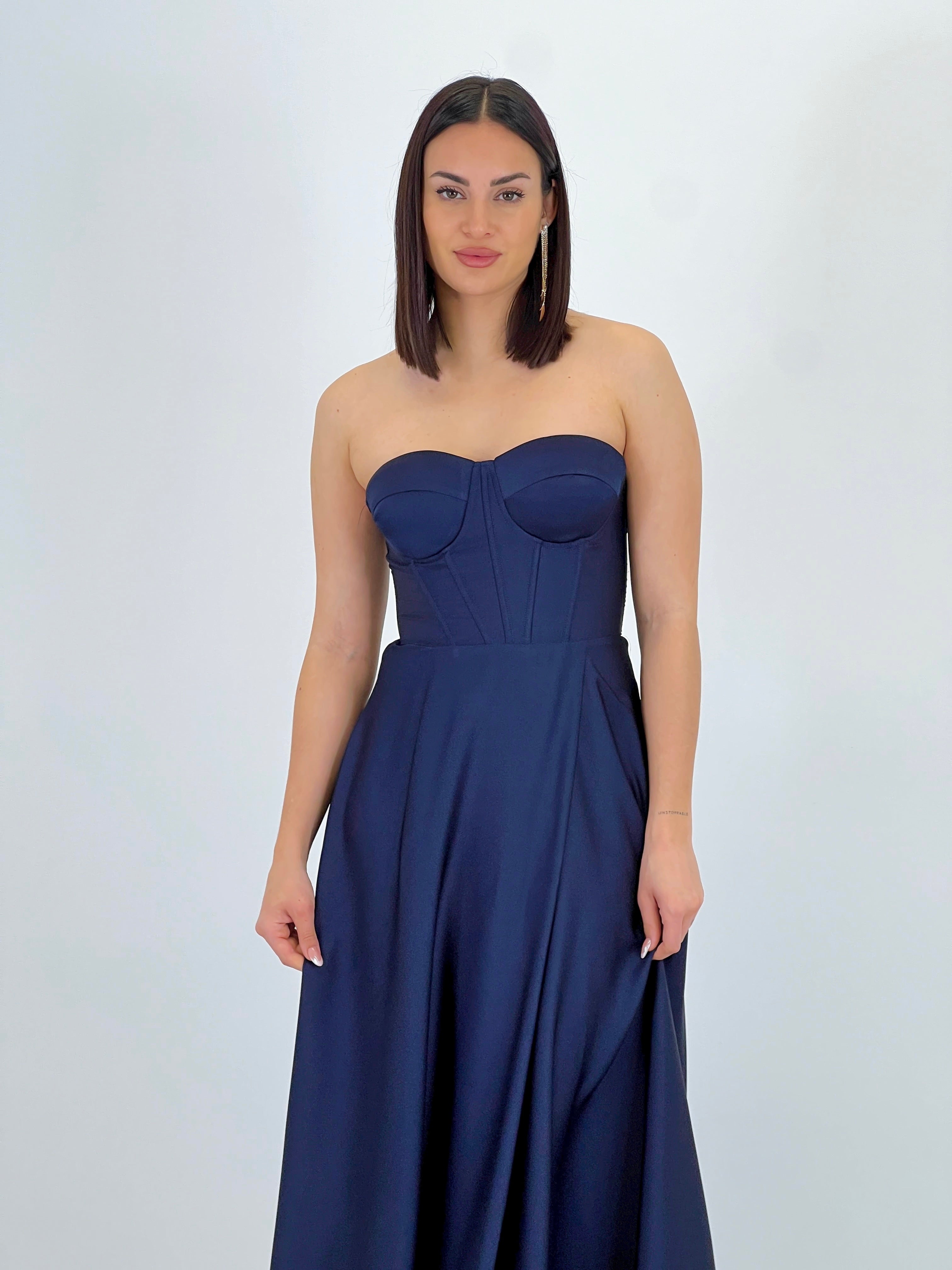 Vestido corsé raso Sarah - Zebra&Maduixa®