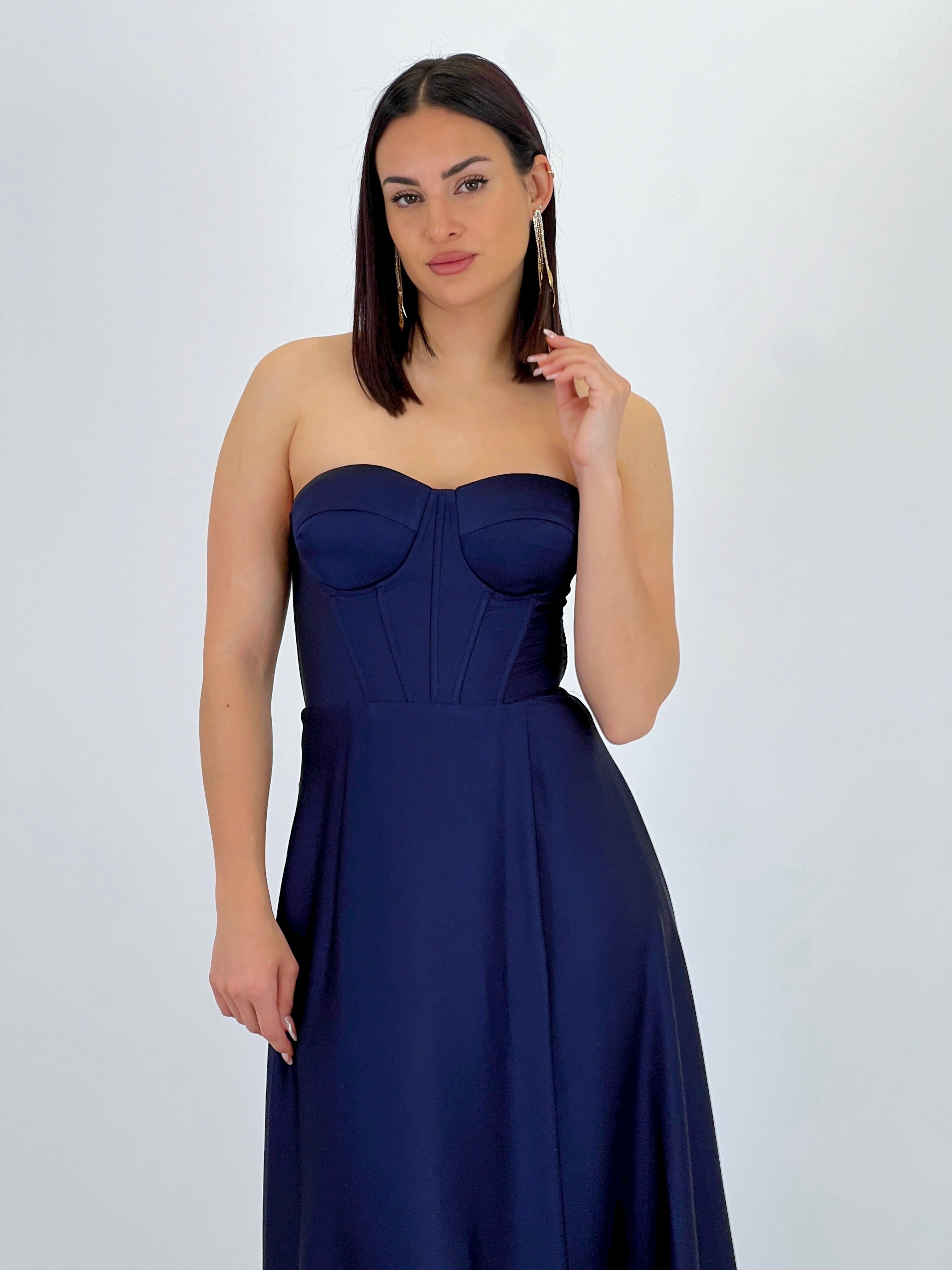 Vestido corsé raso Sarah - Zebra&Maduixa®