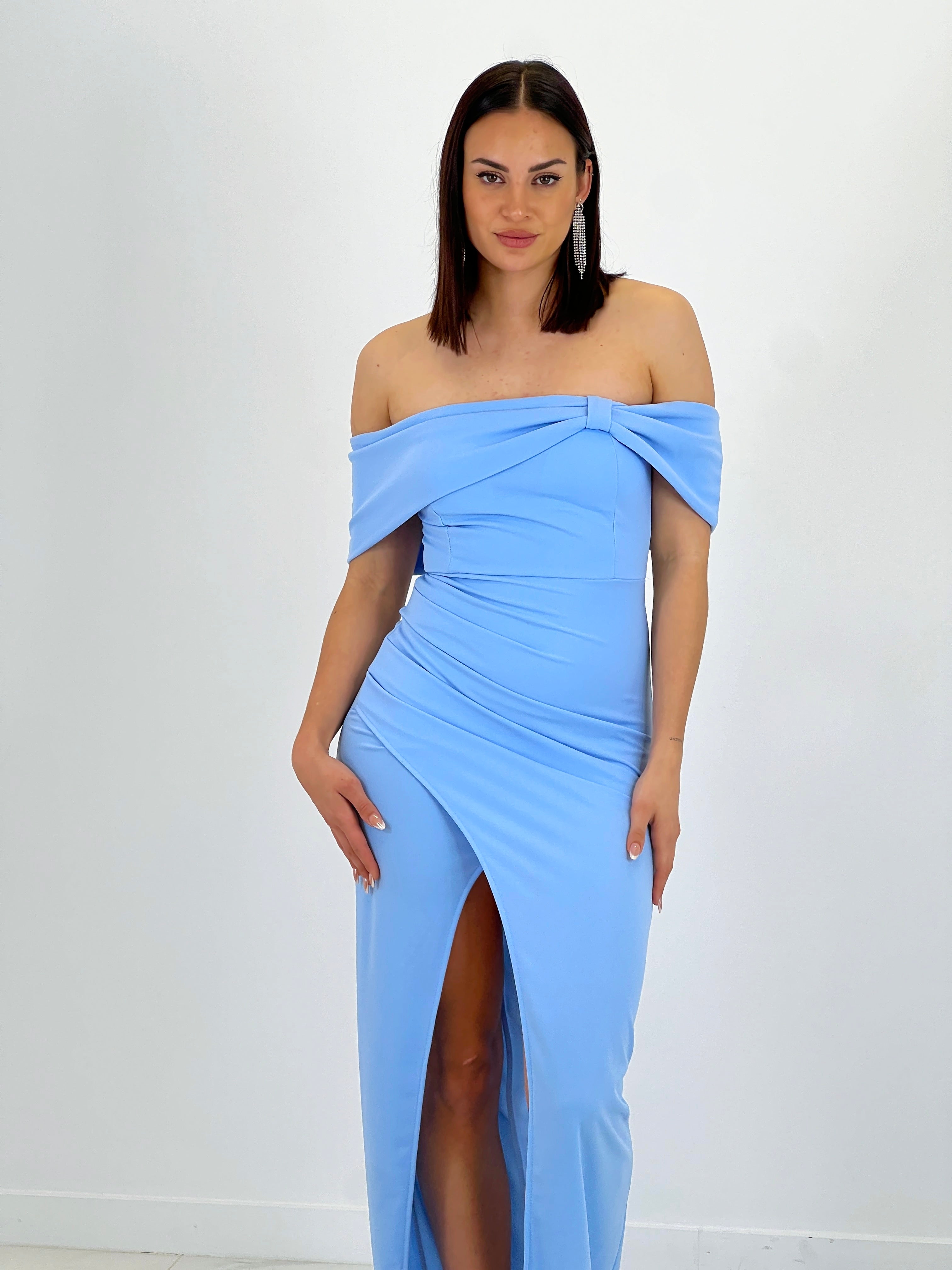 Vestido palabra de honor Indira - Zebra&Maduixa®