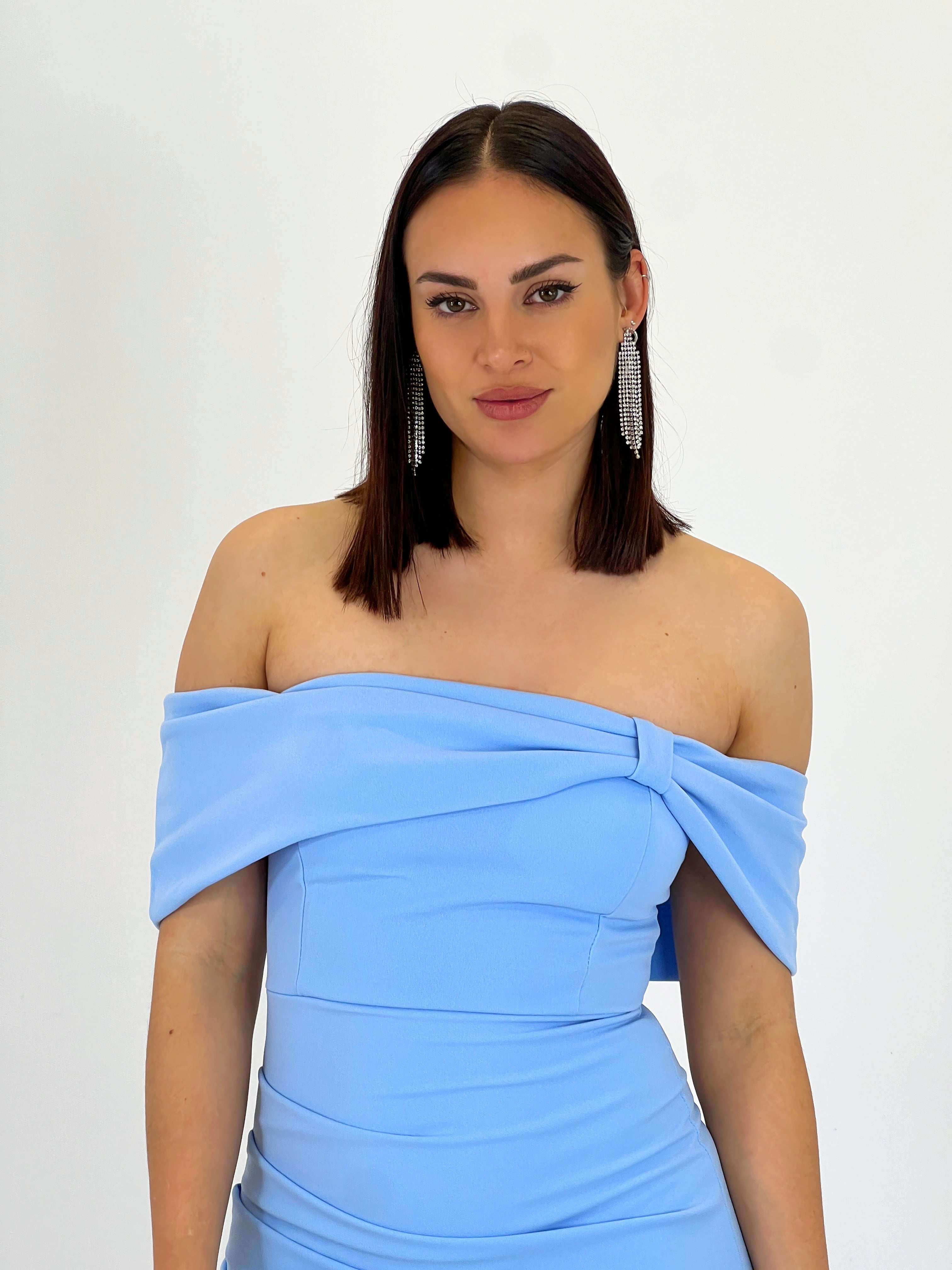 Vestido palabra de honor Indira - Zebra&Maduixa®