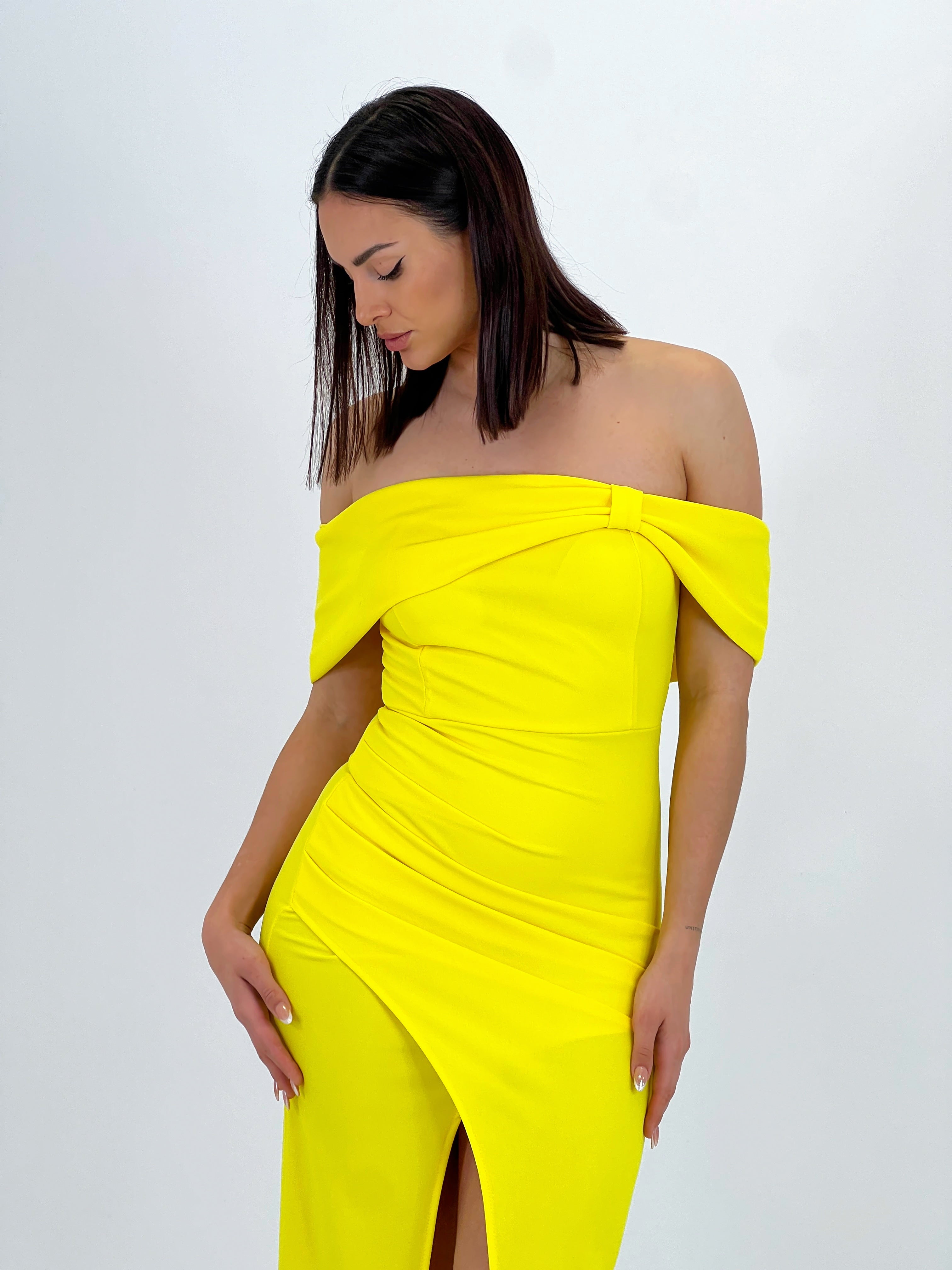 Vestido palabra de honor Indira - Zebra&Maduixa®