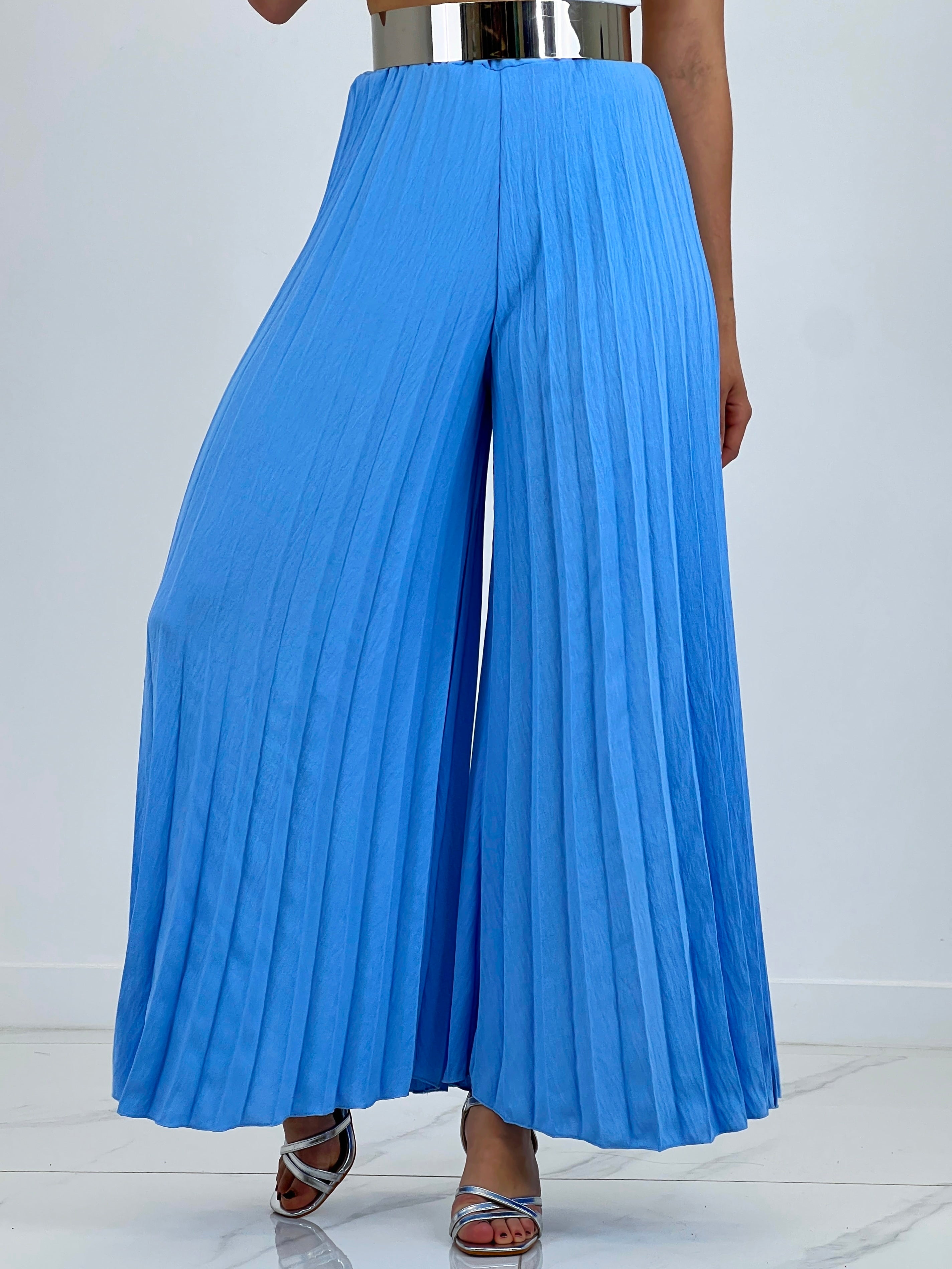 Pantalón plisado gasa Abril - Zebra&Maduixa®