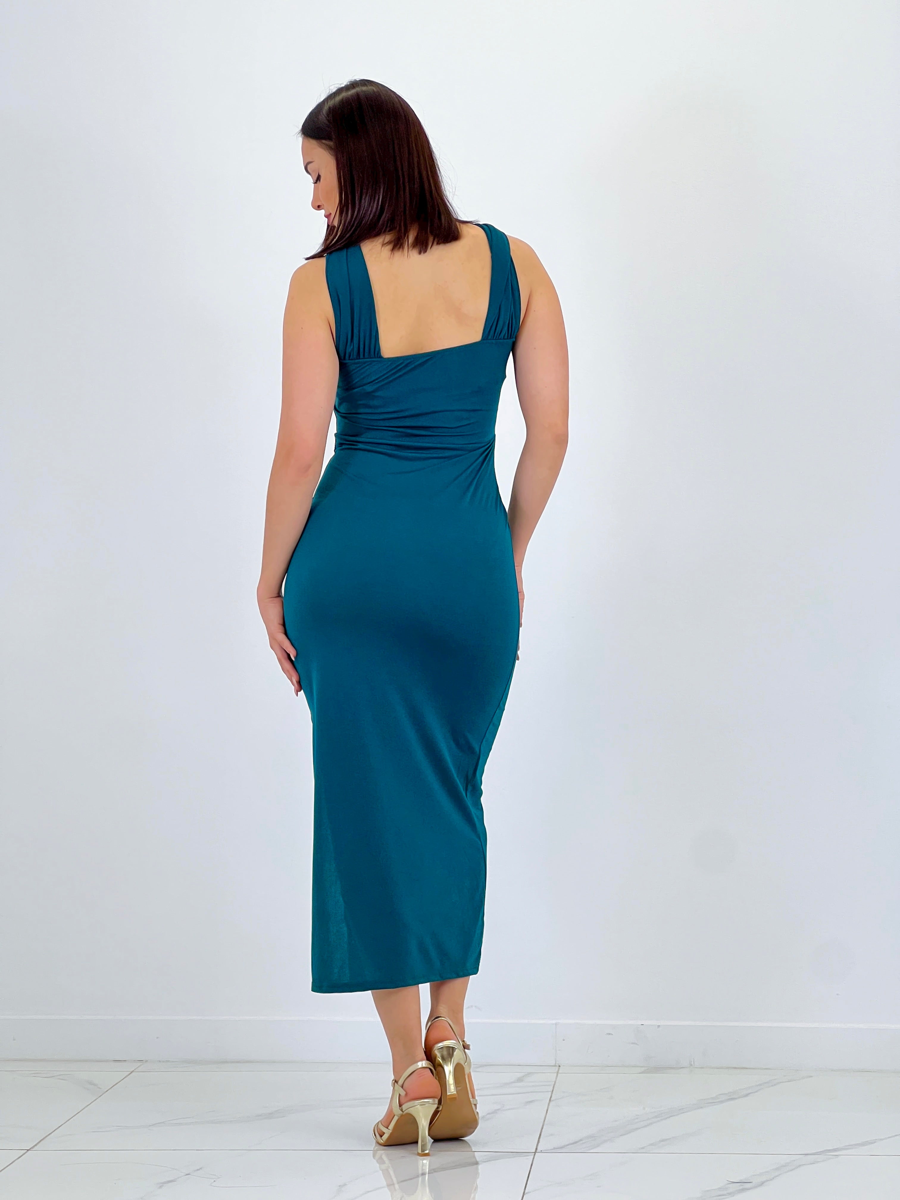 Vestido midi cruzado Belinda - Zebra&Maduixa®