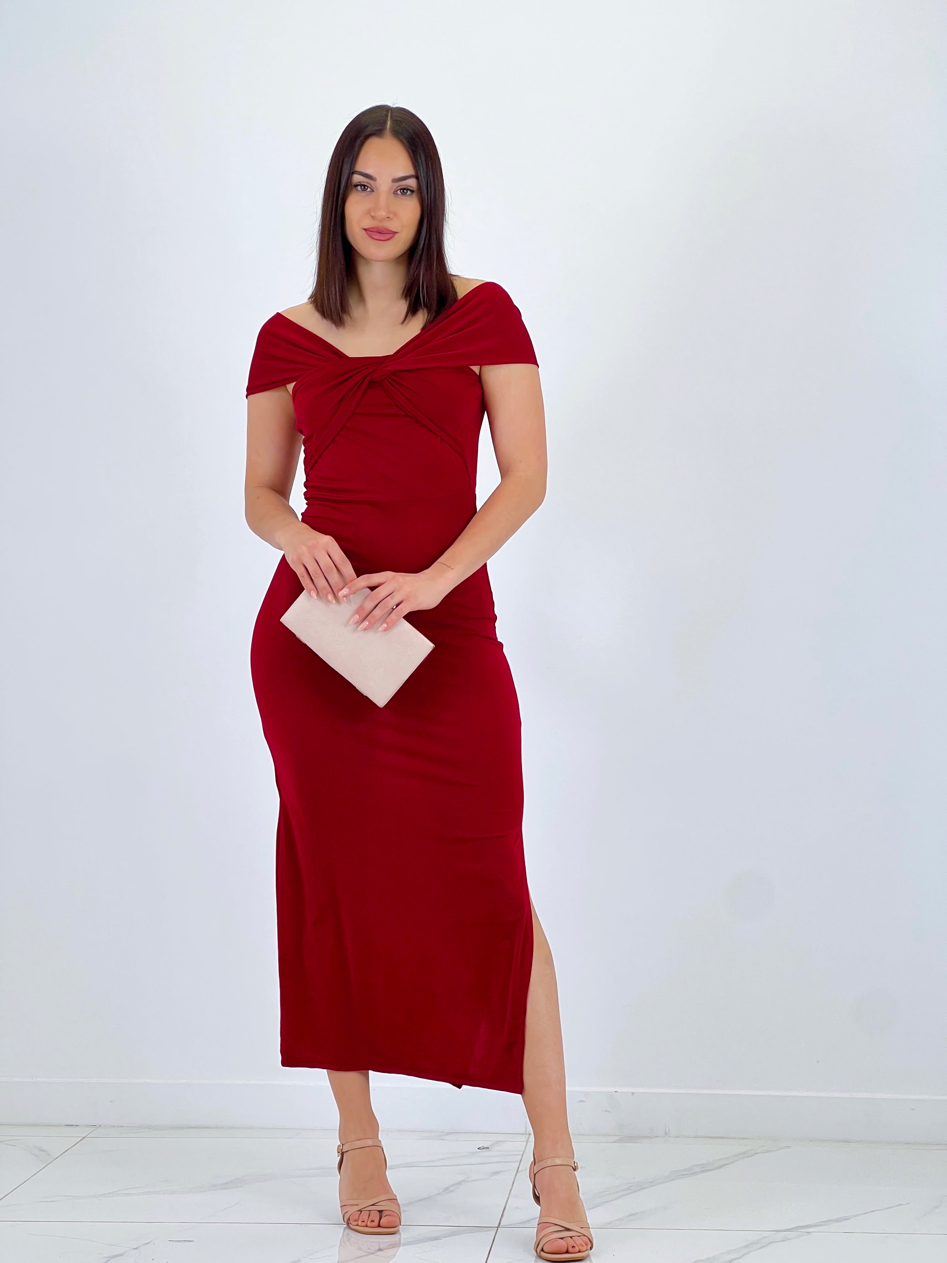 Vestido midi cruzado Belinda - Zebra&Maduixa®