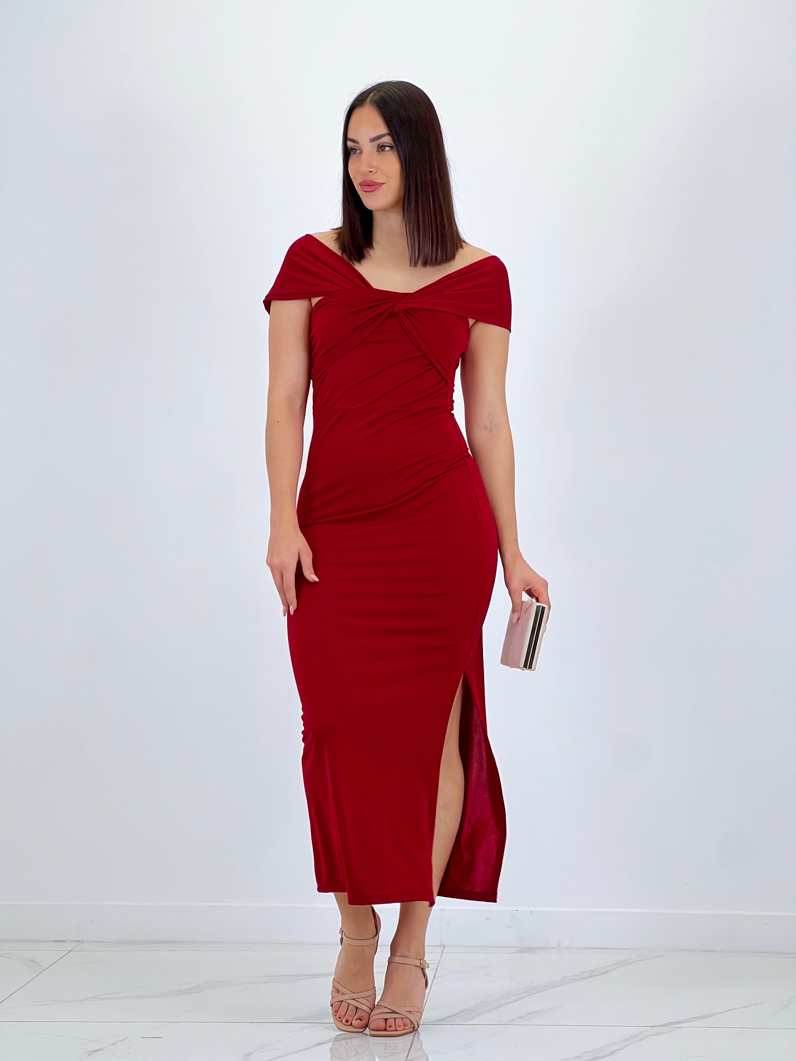 Vestido midi cruzado Belinda - Zebra&Maduixa®