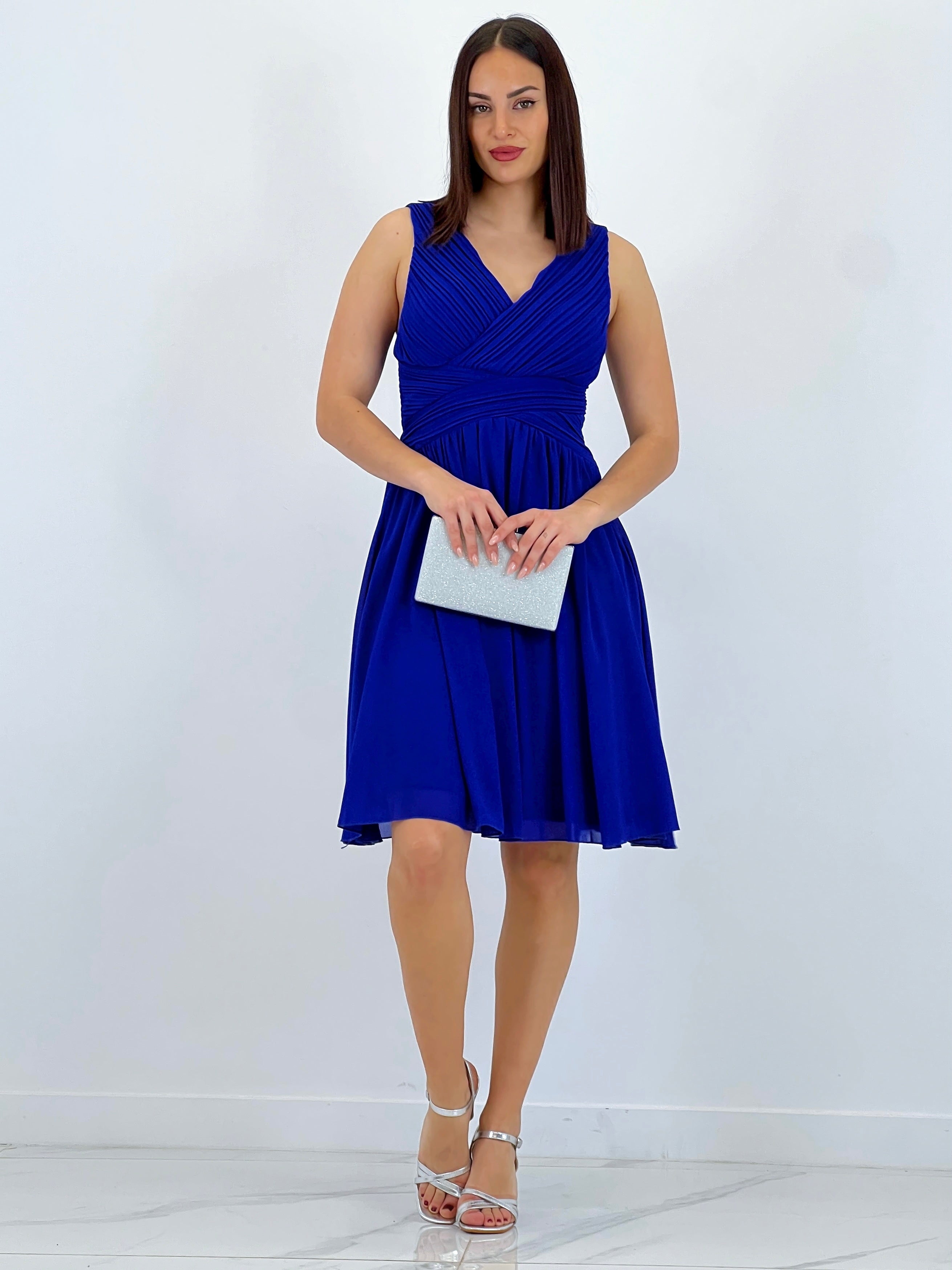 Vestido Elvia drapeado corto - Zebra&Maduixa®