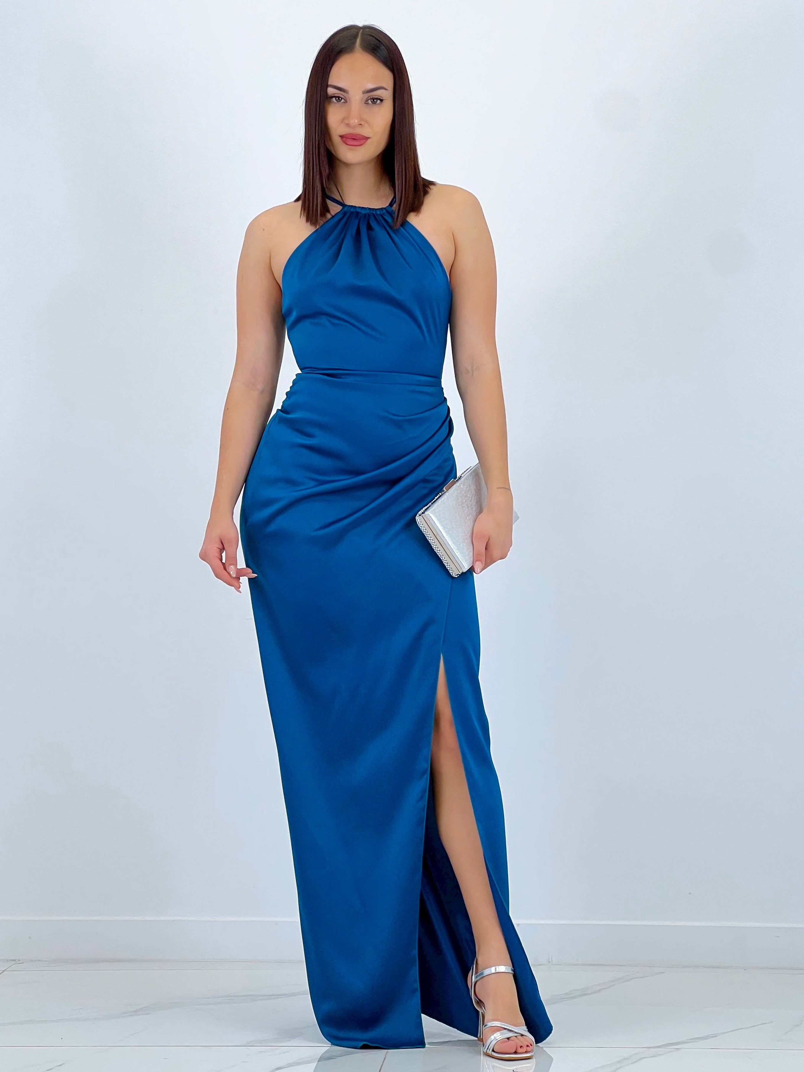 Vestido raso halter Gala - Zebra&Maduixa®