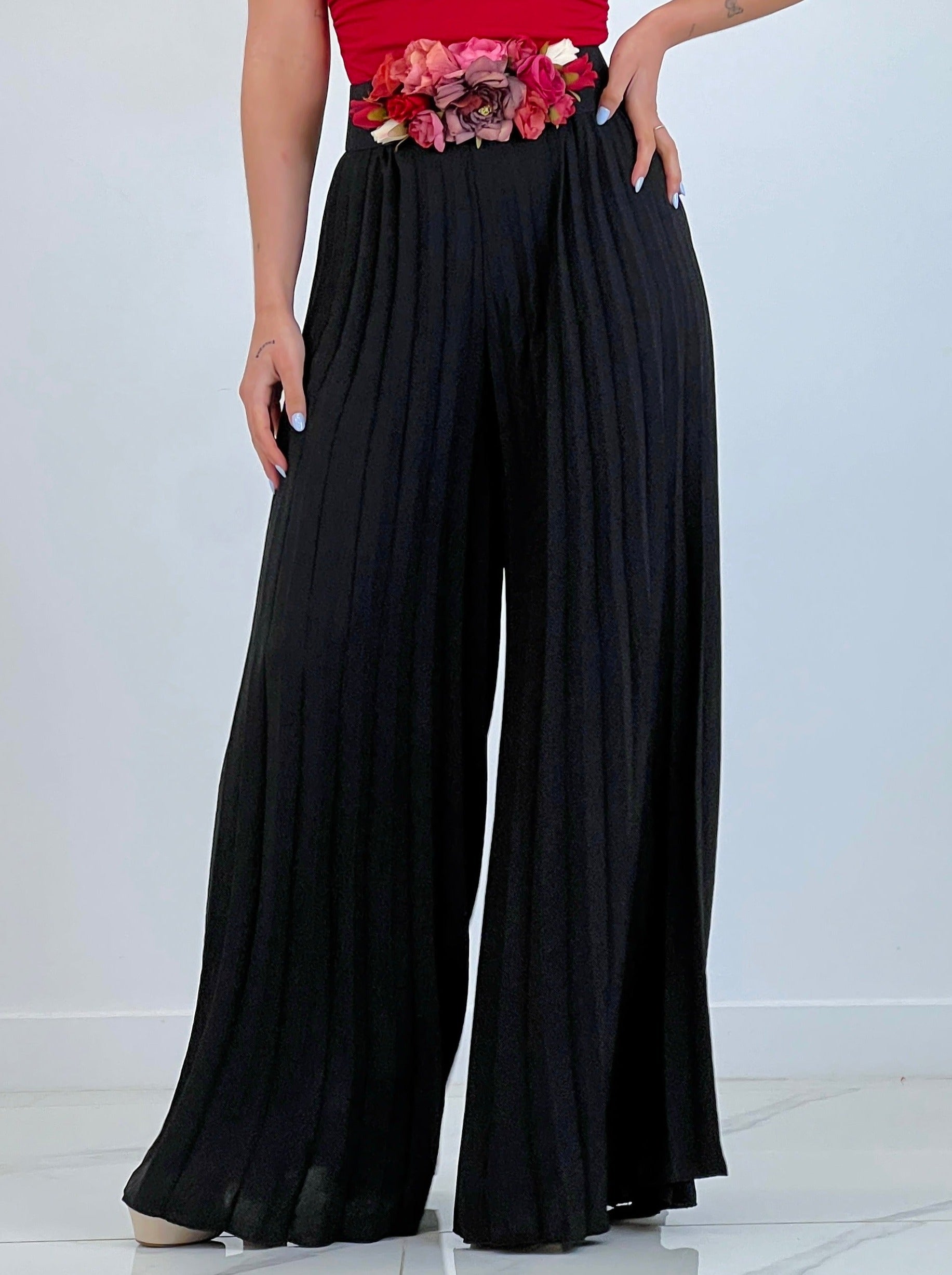 Pantalón plisado gasa Abril - Zebra&Maduixa®