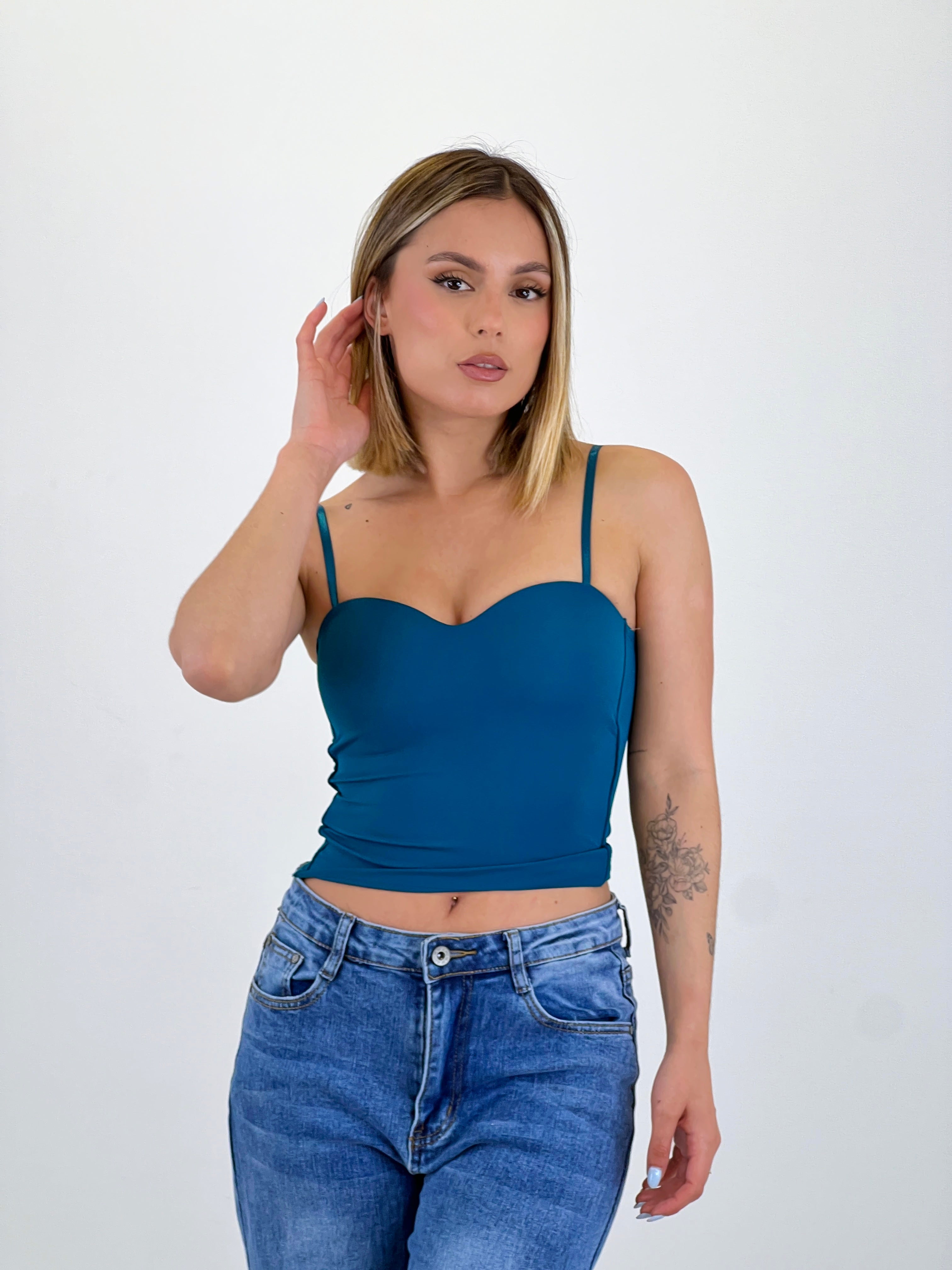 Top bra tirantes licra - Zebra&Maduixa®