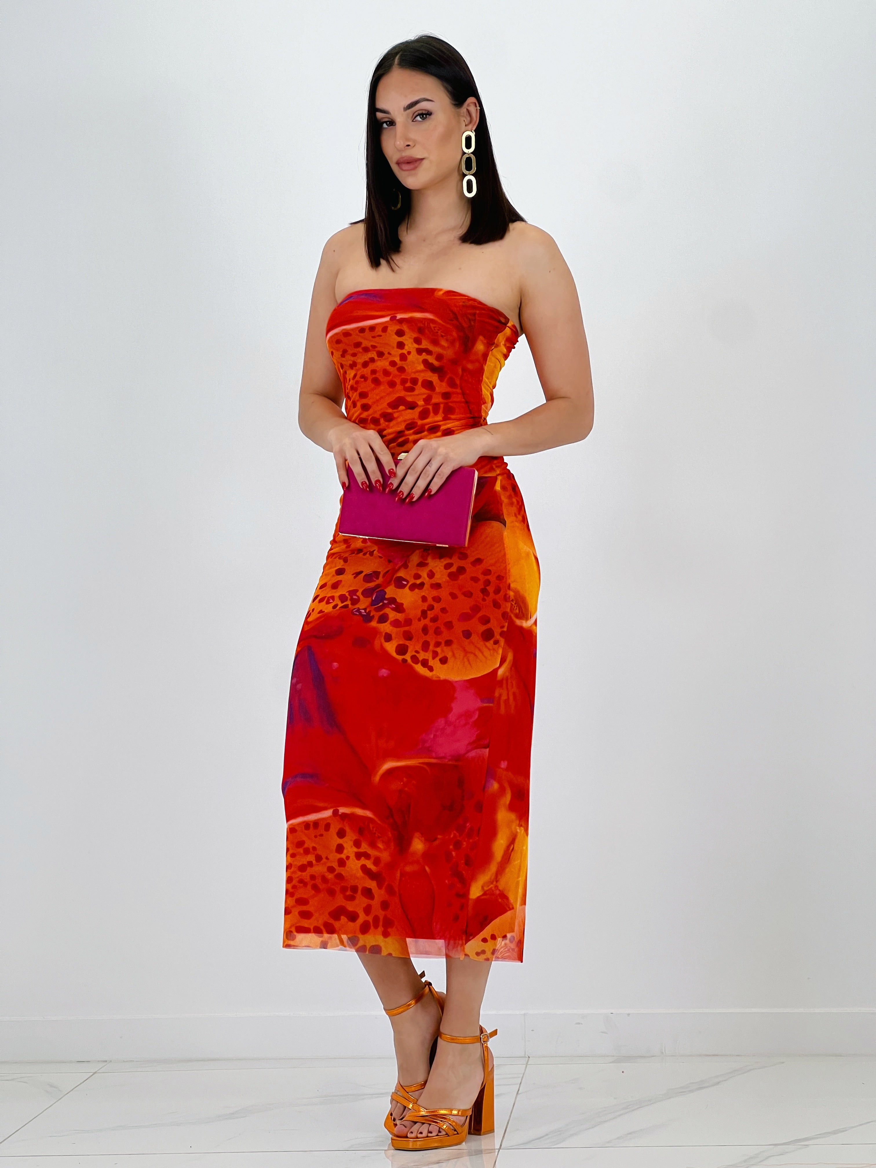 Vestido estampado tul Anya - Zebra&Maduixa®