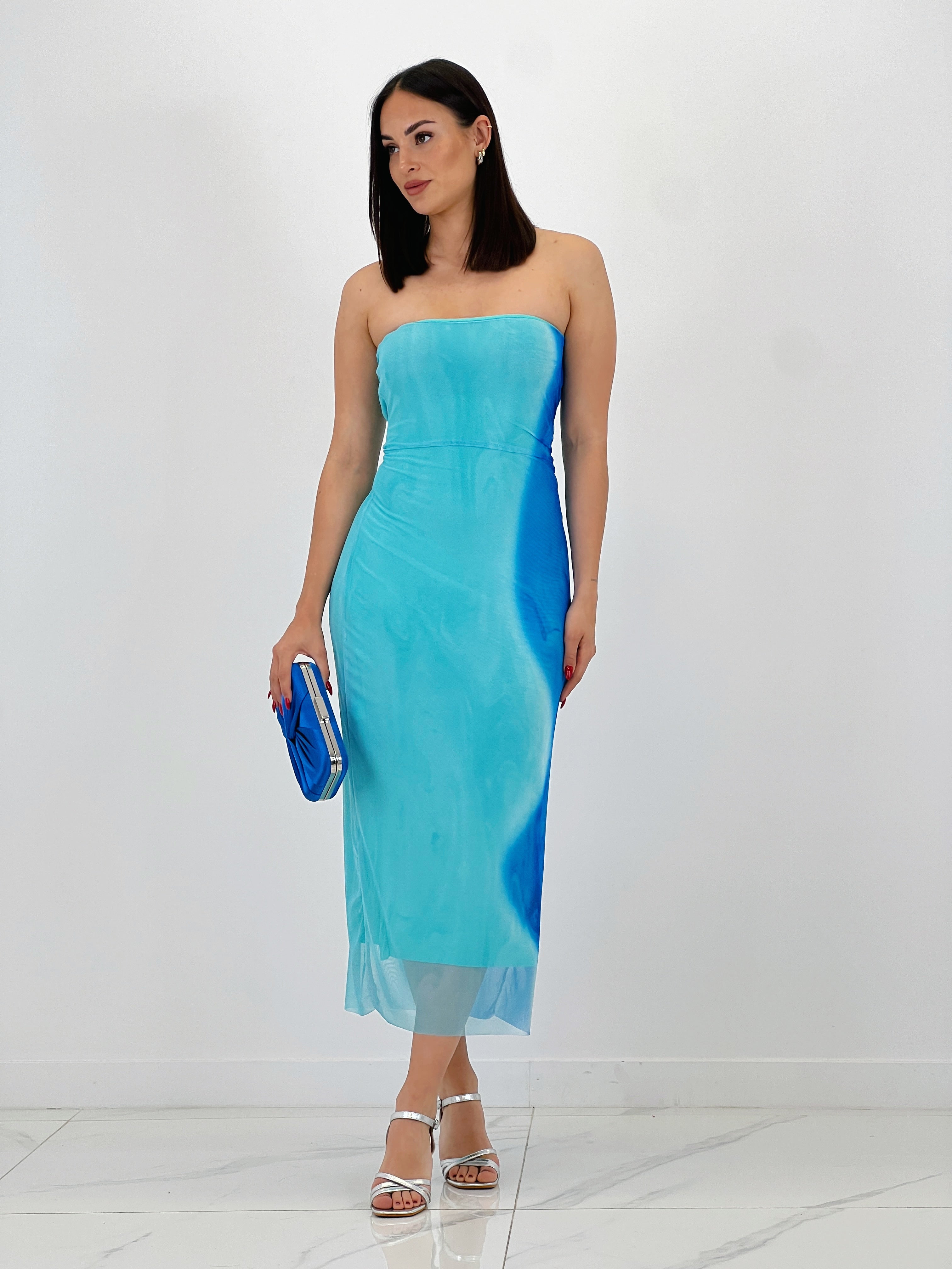 Vestido palabra de honor tul - Zebra&Maduixa®