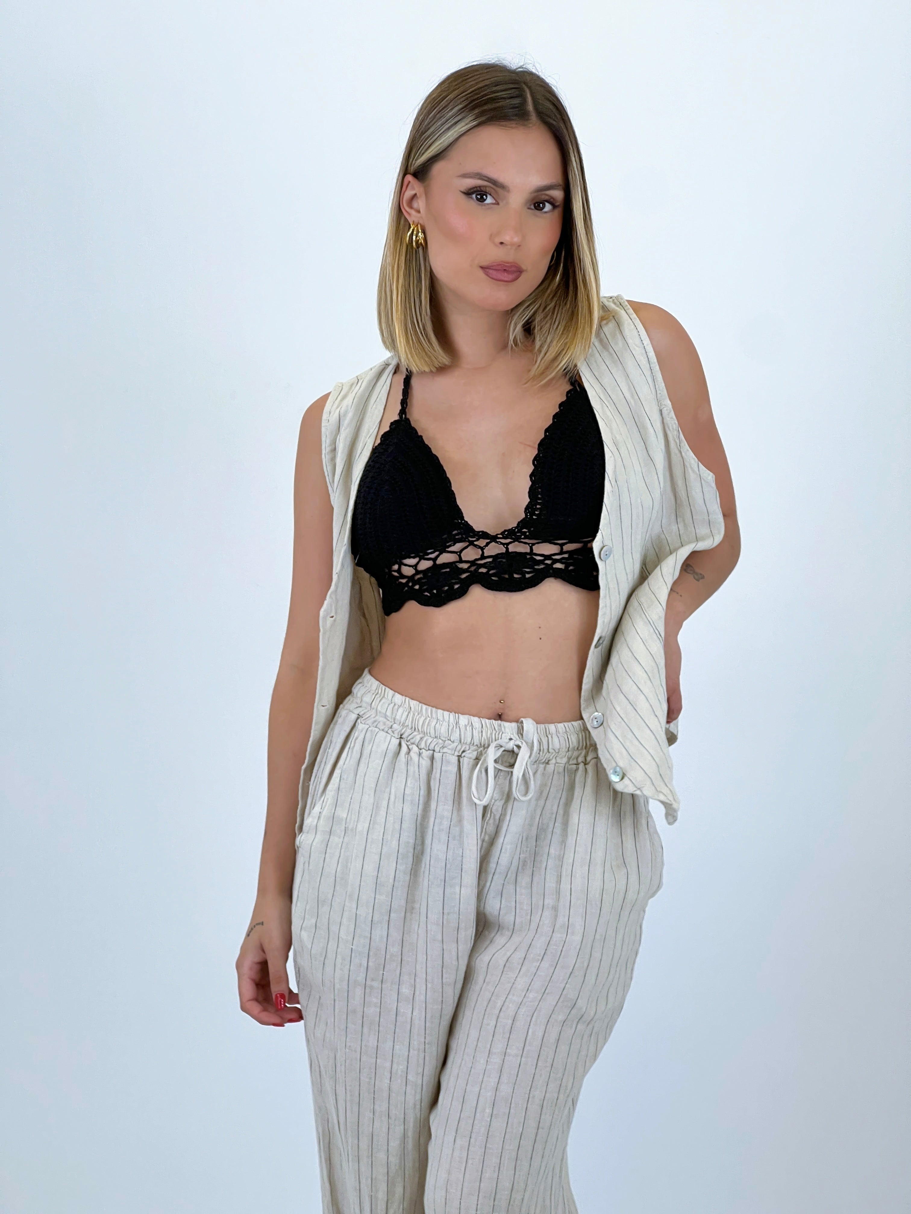 Top handmade Samet - Zebra&Maduixa®