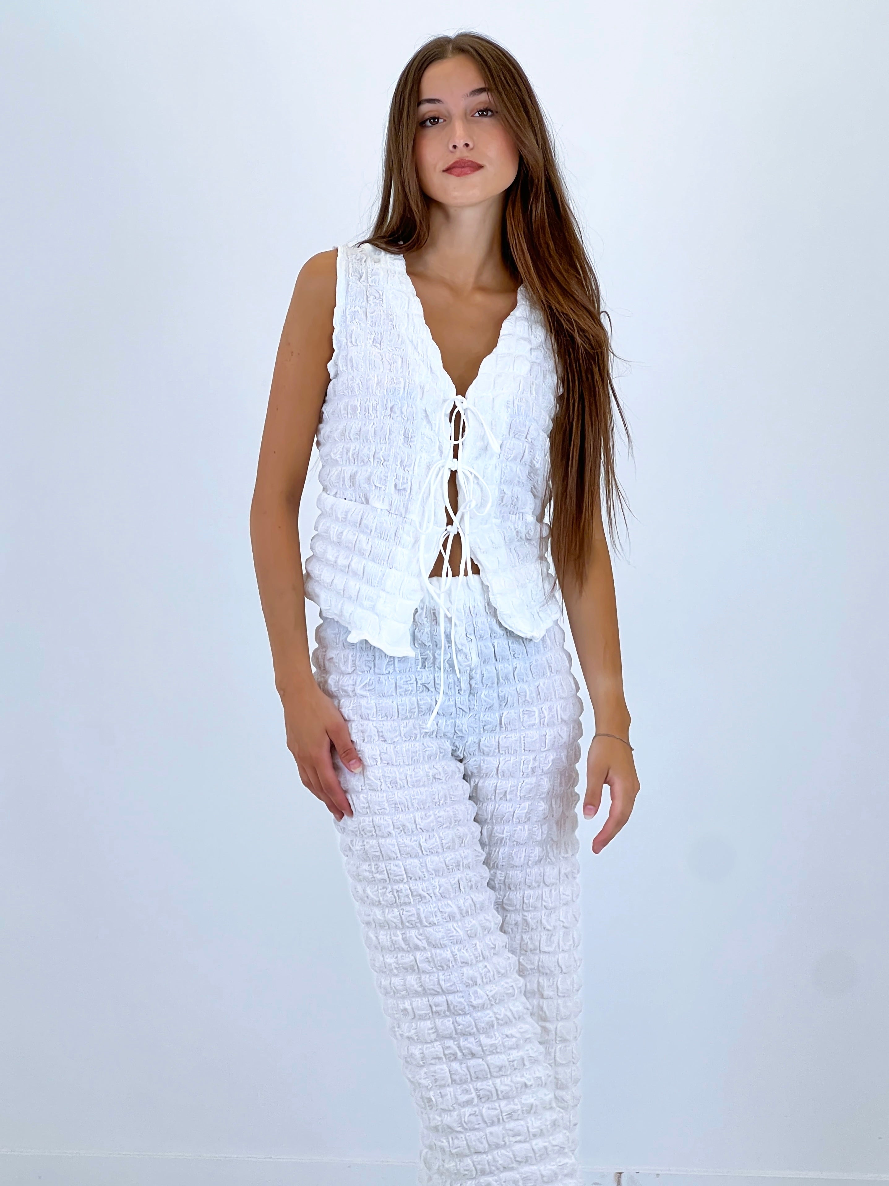 Conjunto chaleco pantalón flare - Zebra&Maduixa®