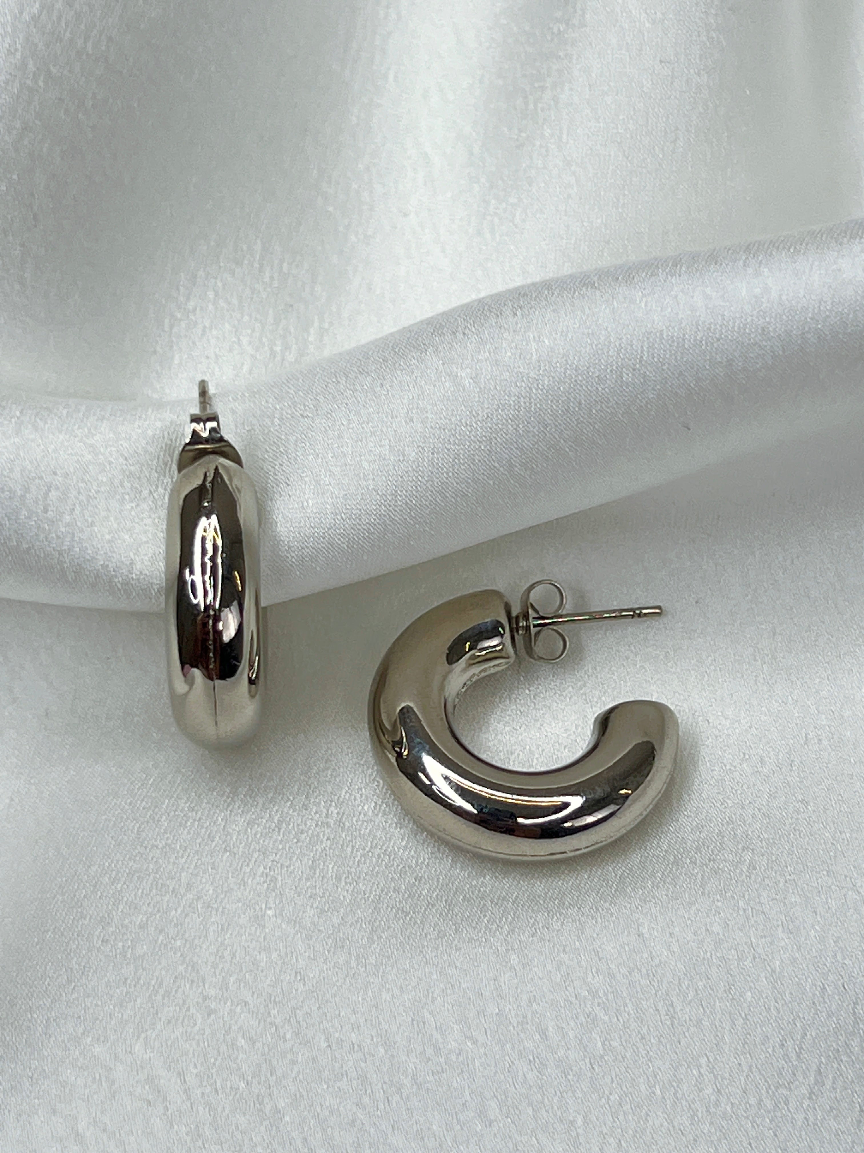 Pendientes aro grueso mediano - Zebra&Maduixa®