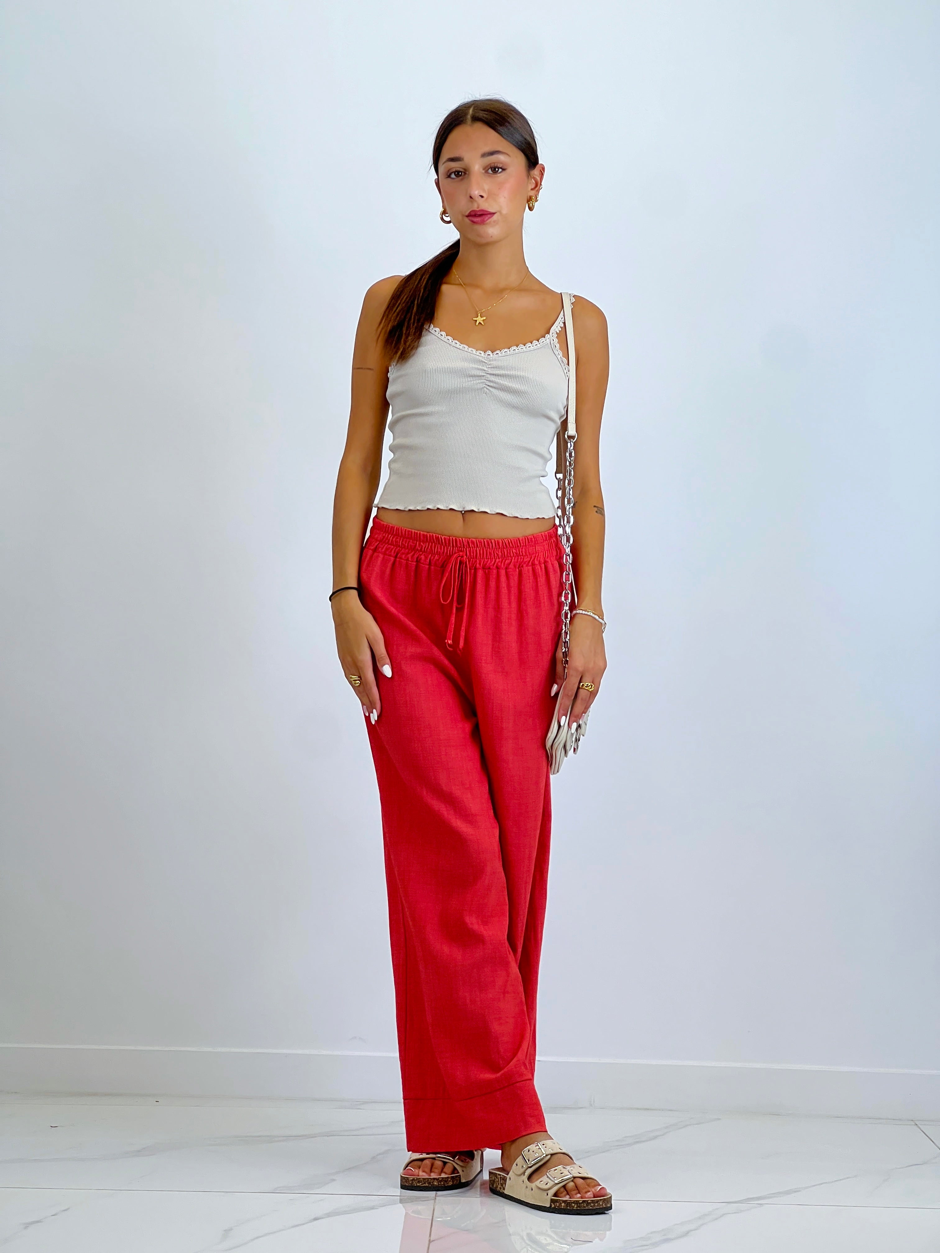 Pantalón palazzo hilo - Zebra&Maduixa®