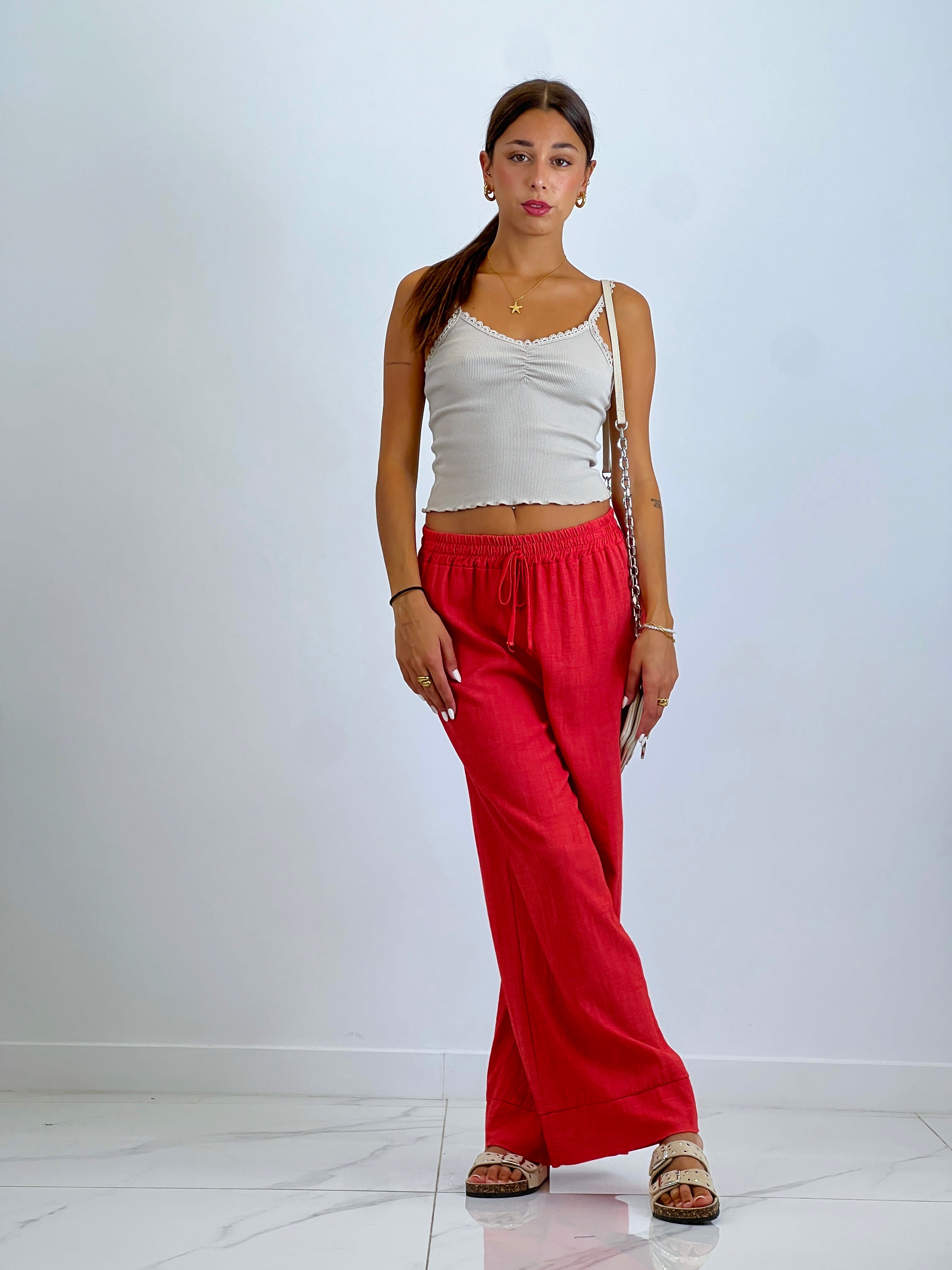 Pantalón palazzo hilo - Zebra&Maduixa®