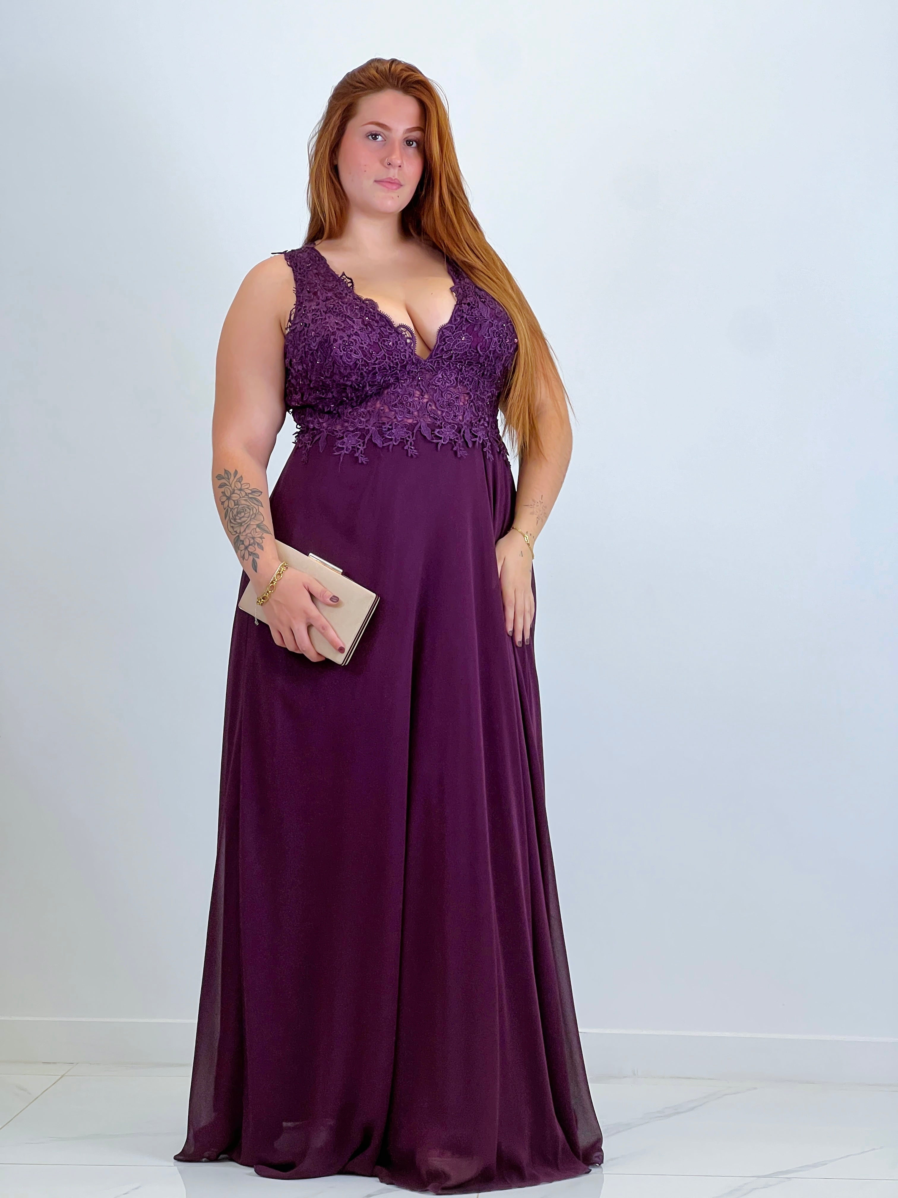 Vestido Adara Plus Size - Zebra&Maduixa®