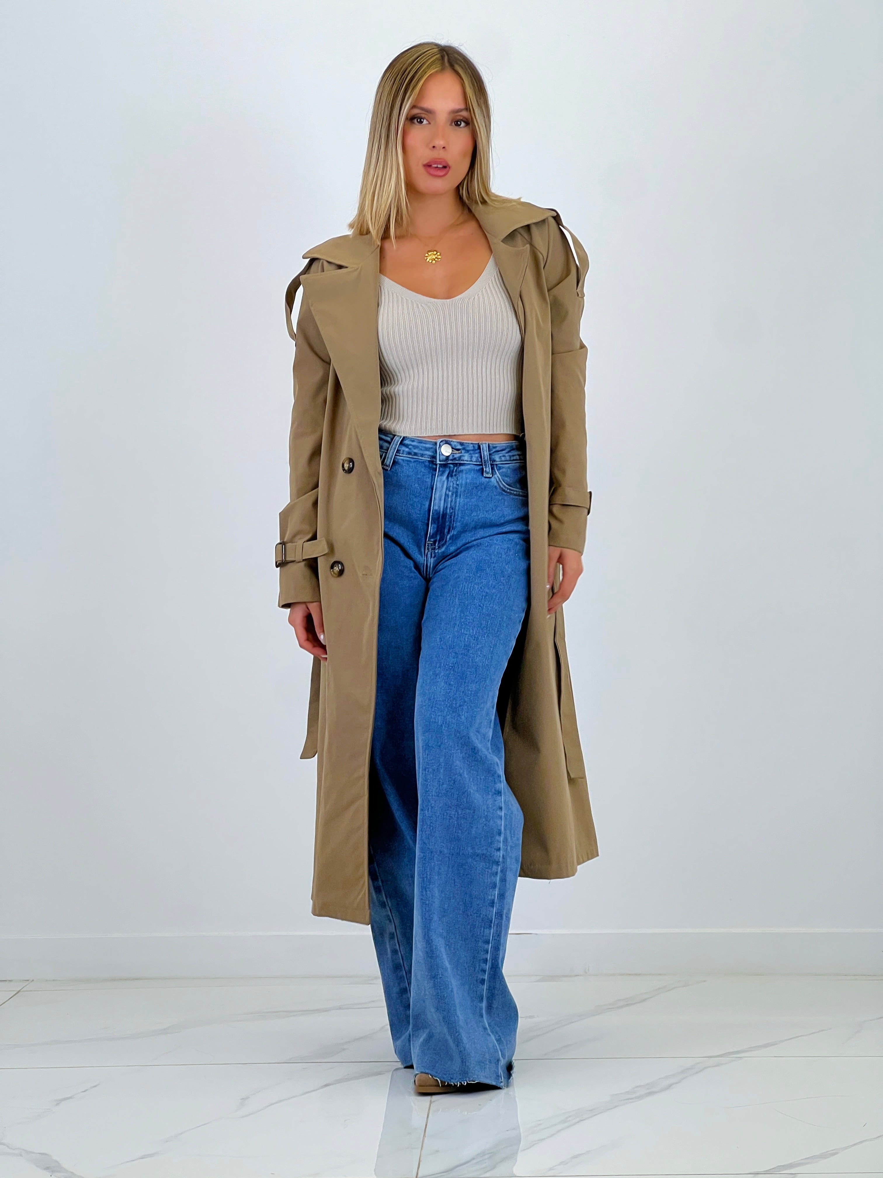 Gabardina trench larga - Zebra&Maduixa®