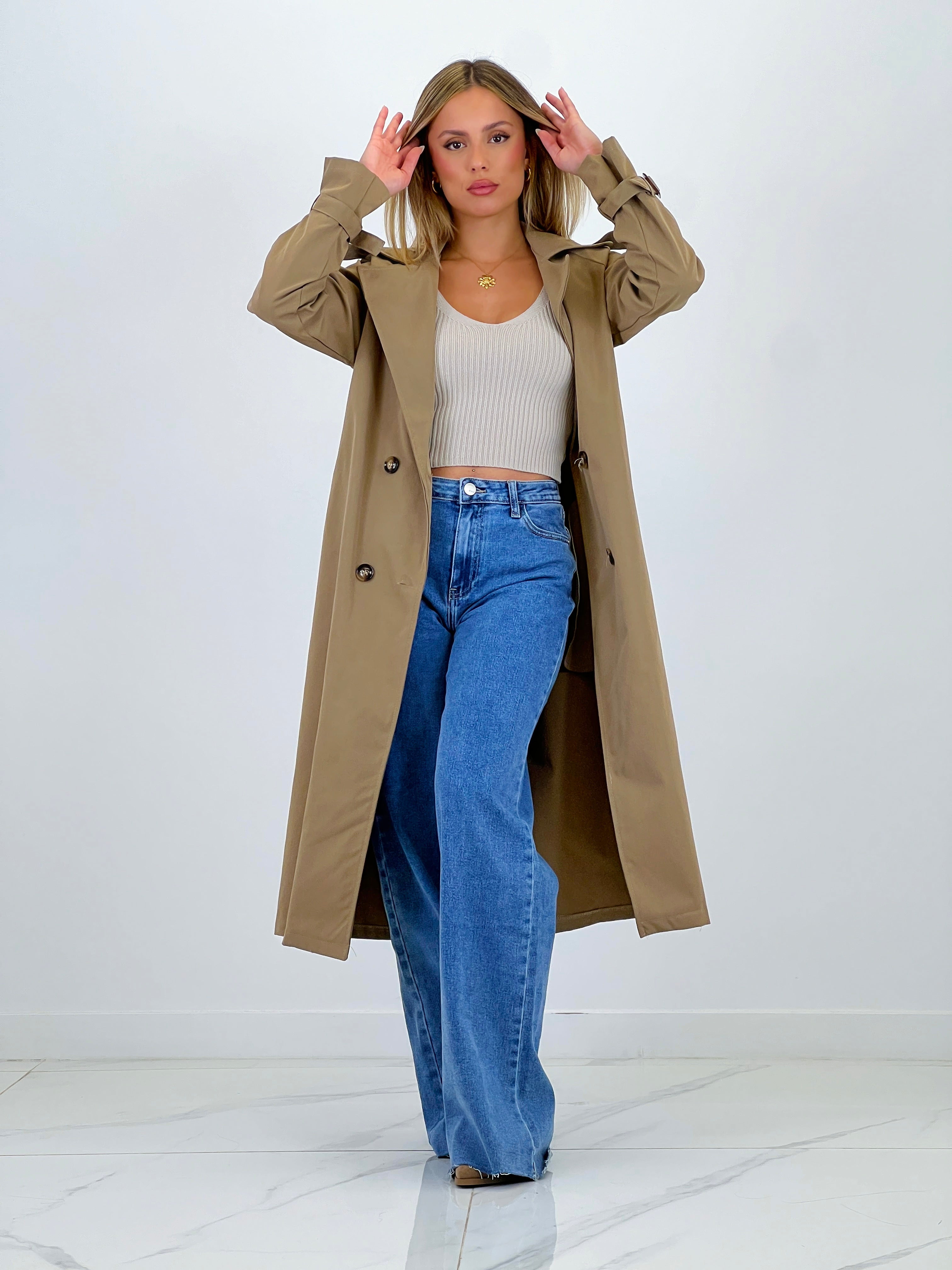 Gabardina trench larga - Zebra&Maduixa®