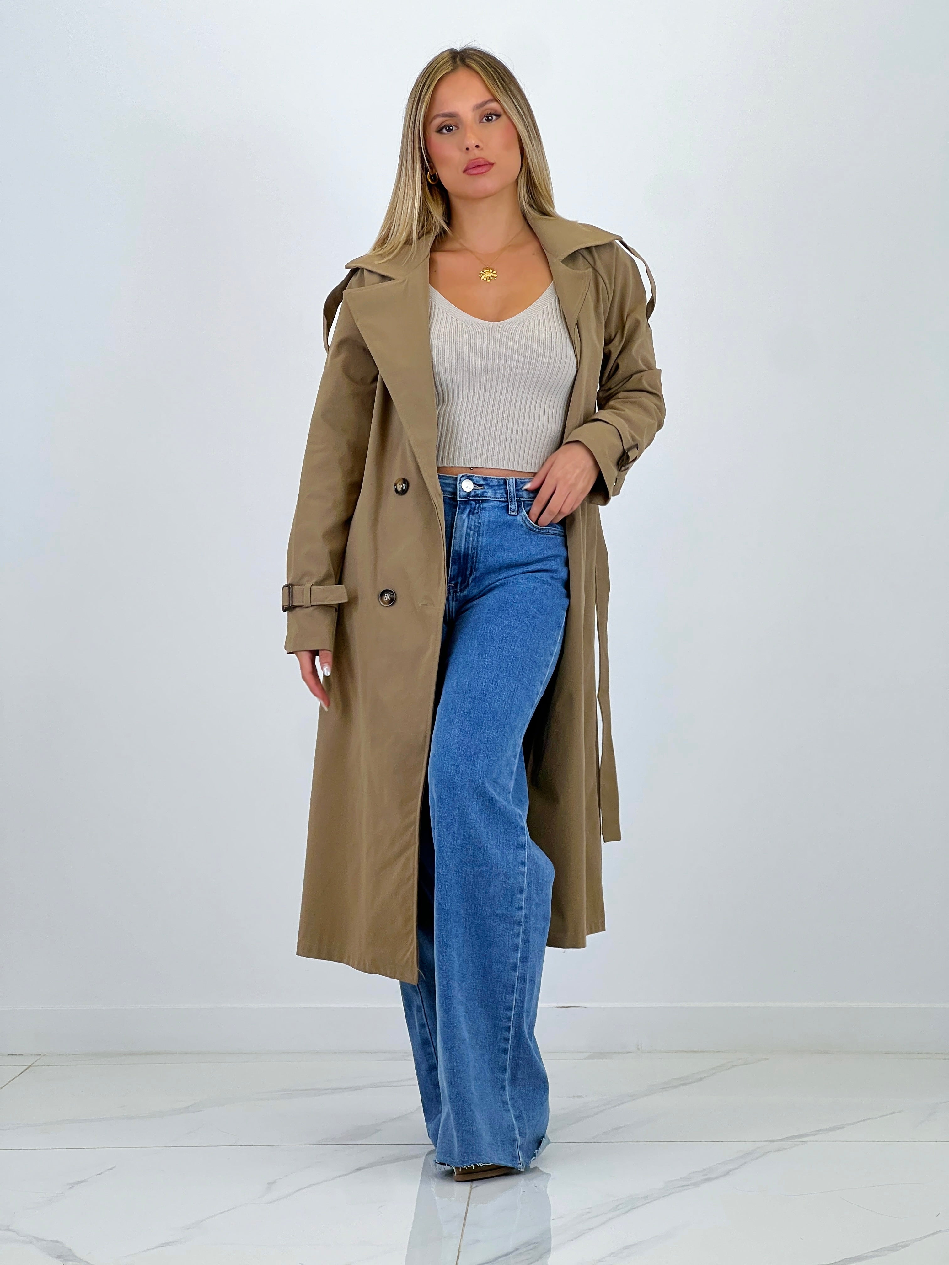Gabardina trench larga - Zebra&Maduixa®