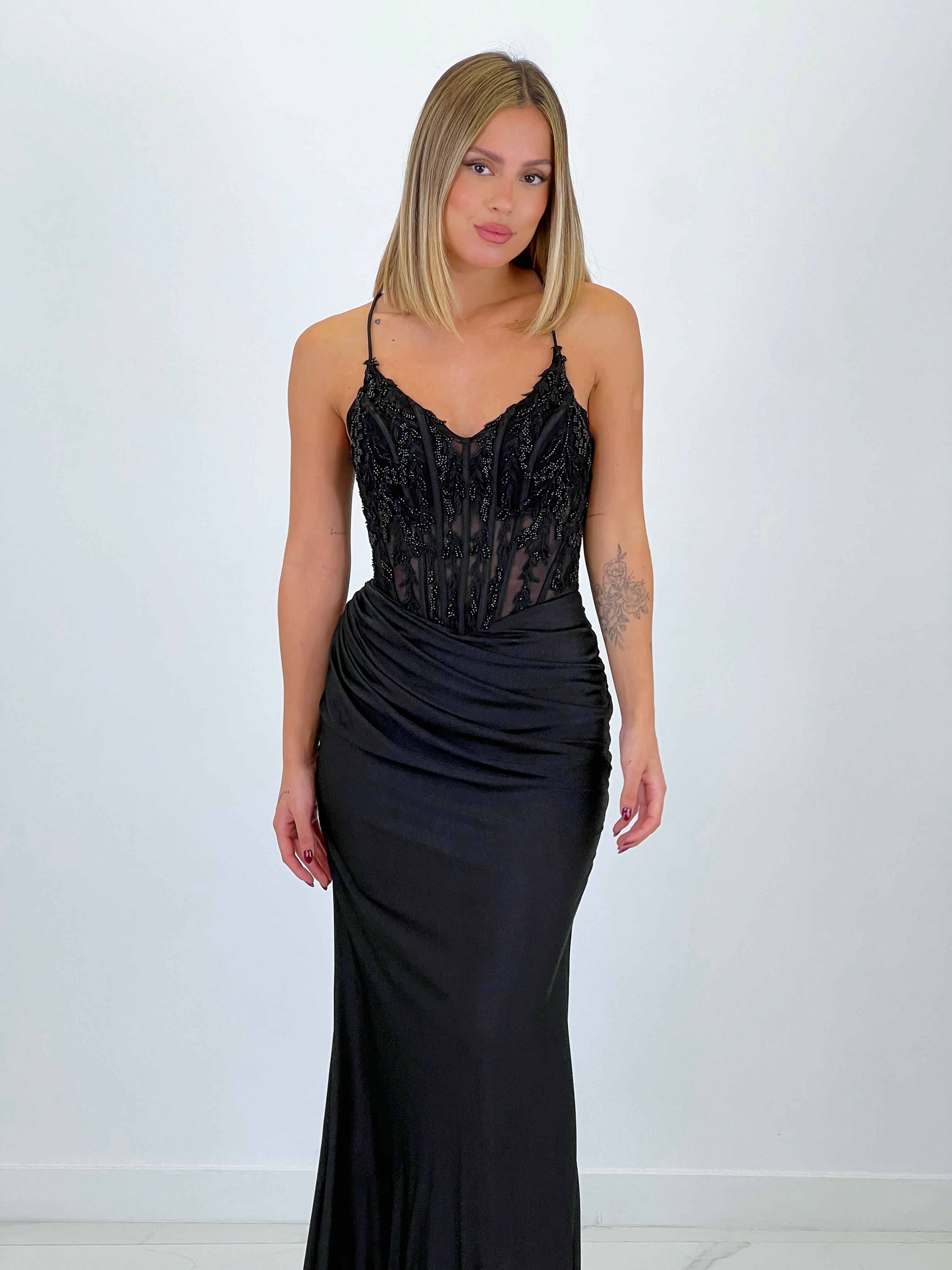 Vestido corsetero pedrería Aitana - Zebra&Maduixa®