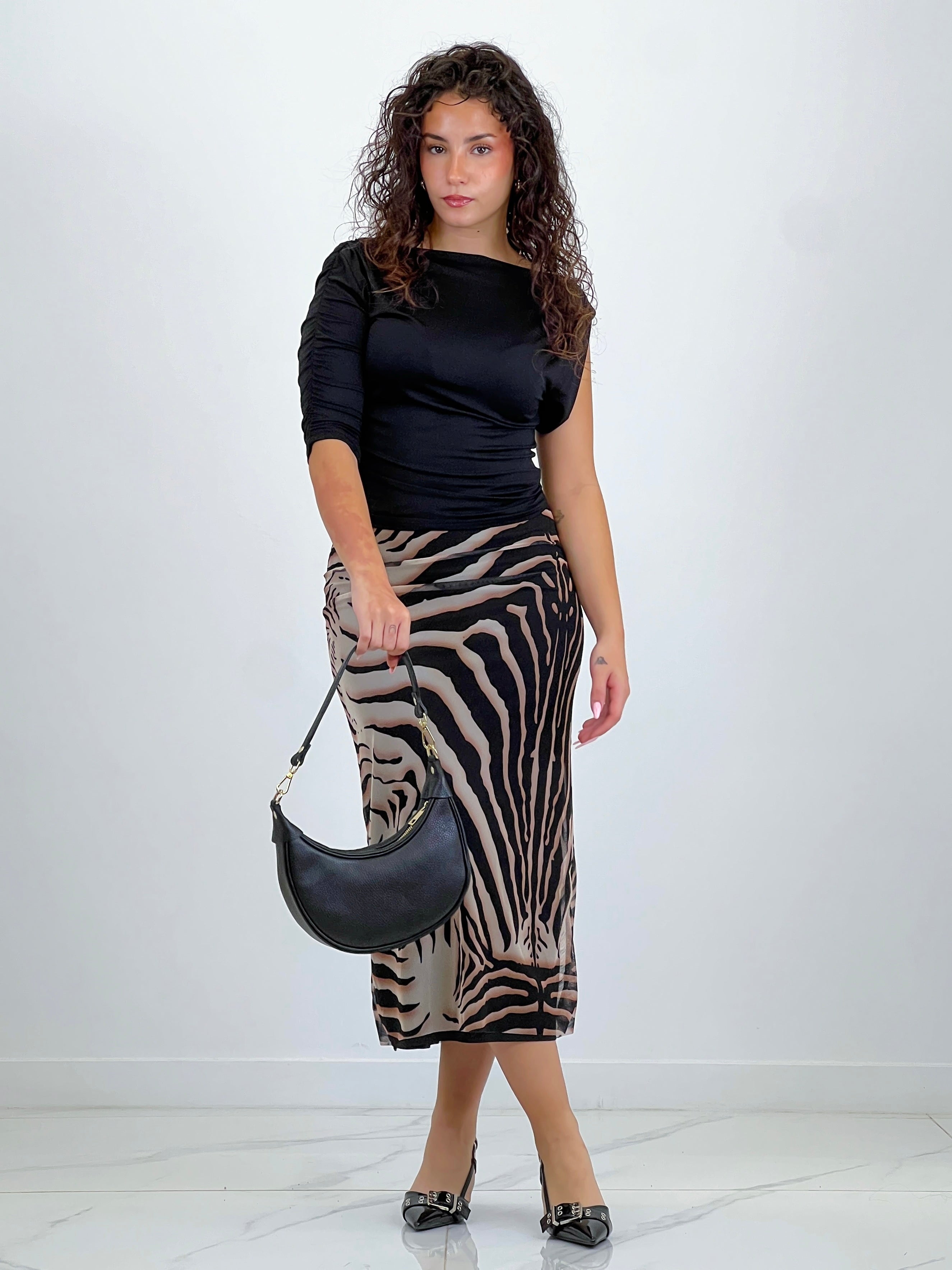 Sac hobo en cuir