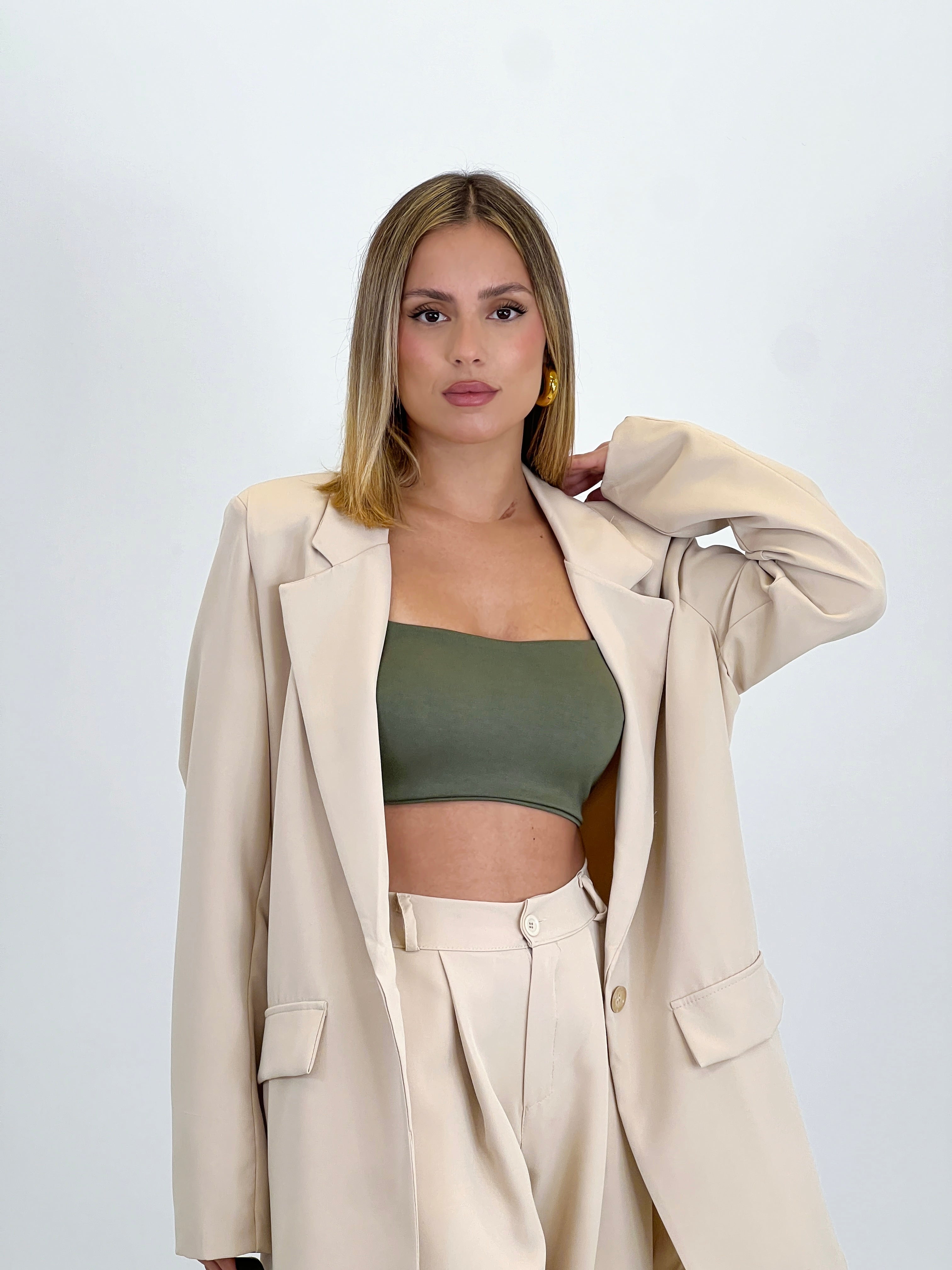 Conjunto blazer y pantalón recto - Zebra&Maduixa®