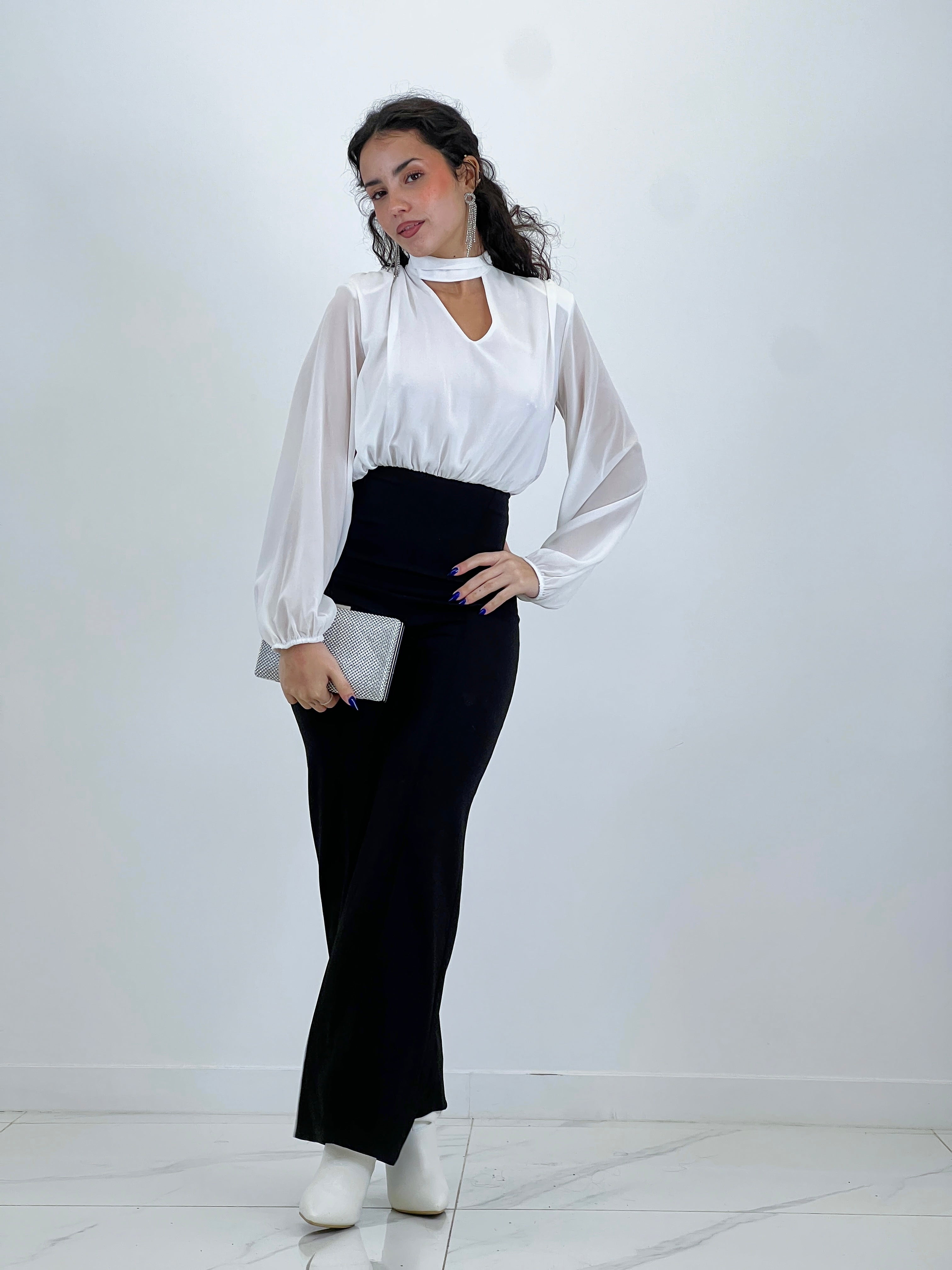 Mono choker manga larga transparencias - Zebra&Maduixa®