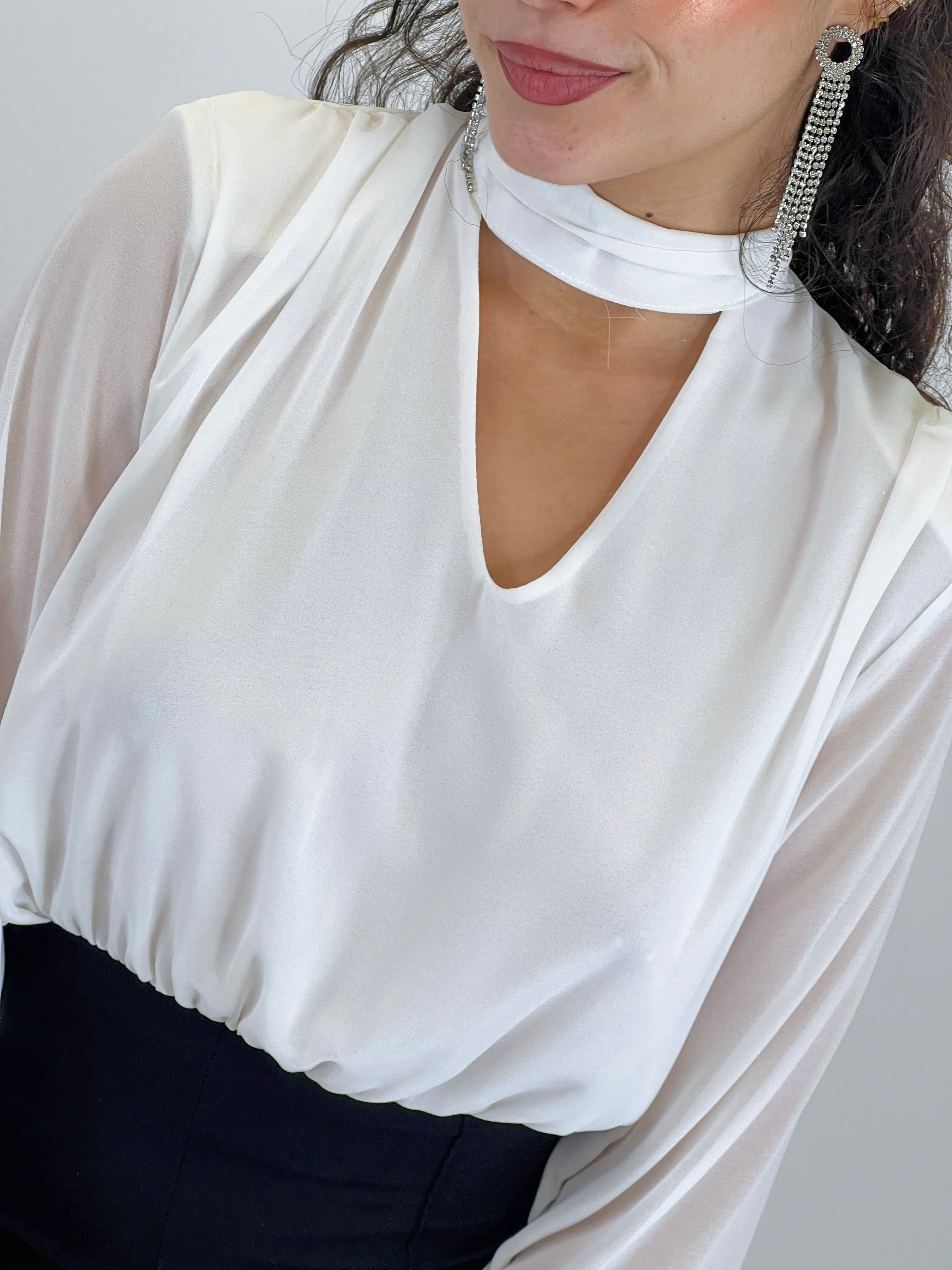Mono choker manga larga transparencias - Zebra&Maduixa®