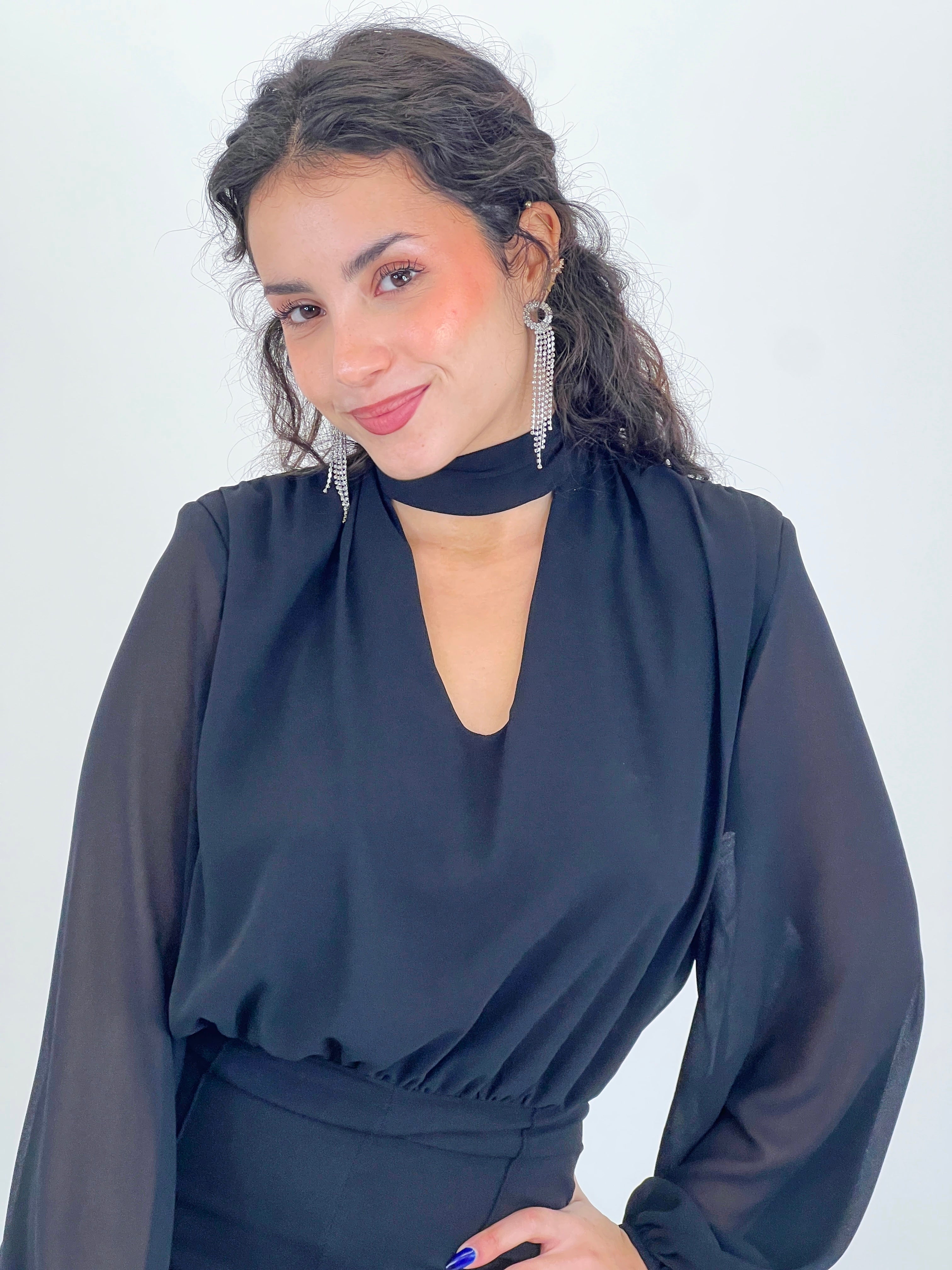 Mono choker manga larga transparencias - Zebra&Maduixa®