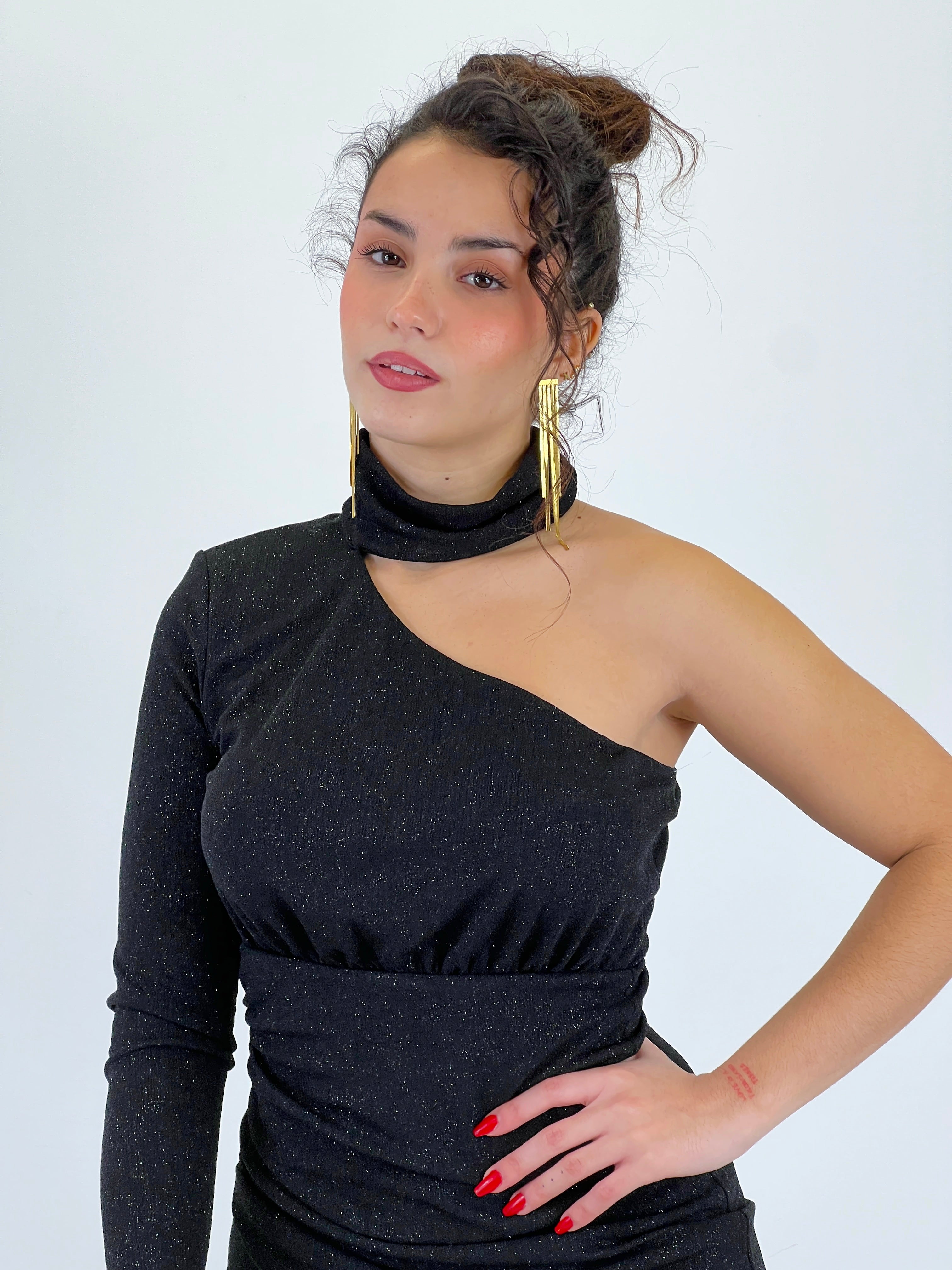 Vestido brillo choker - Zebra&Maduixa®